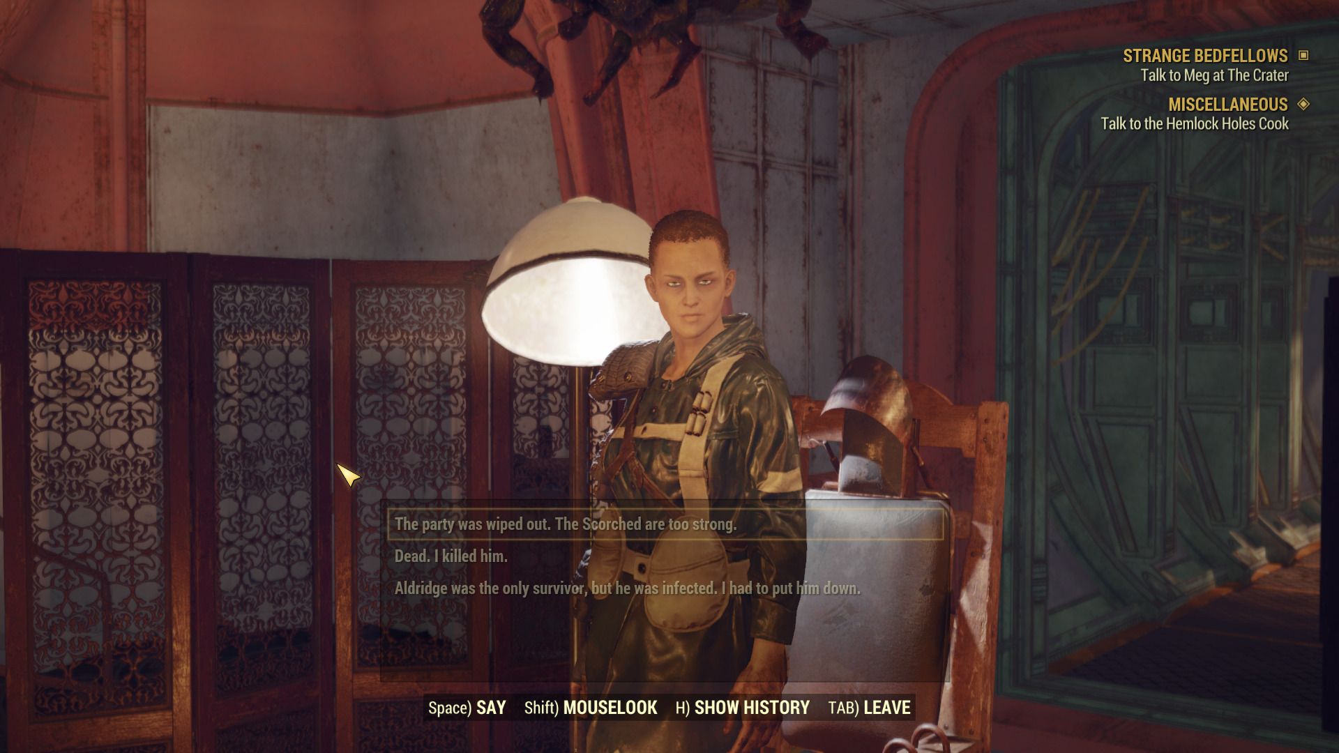 How to Complete Strange Bedfellows in Fallout 76
