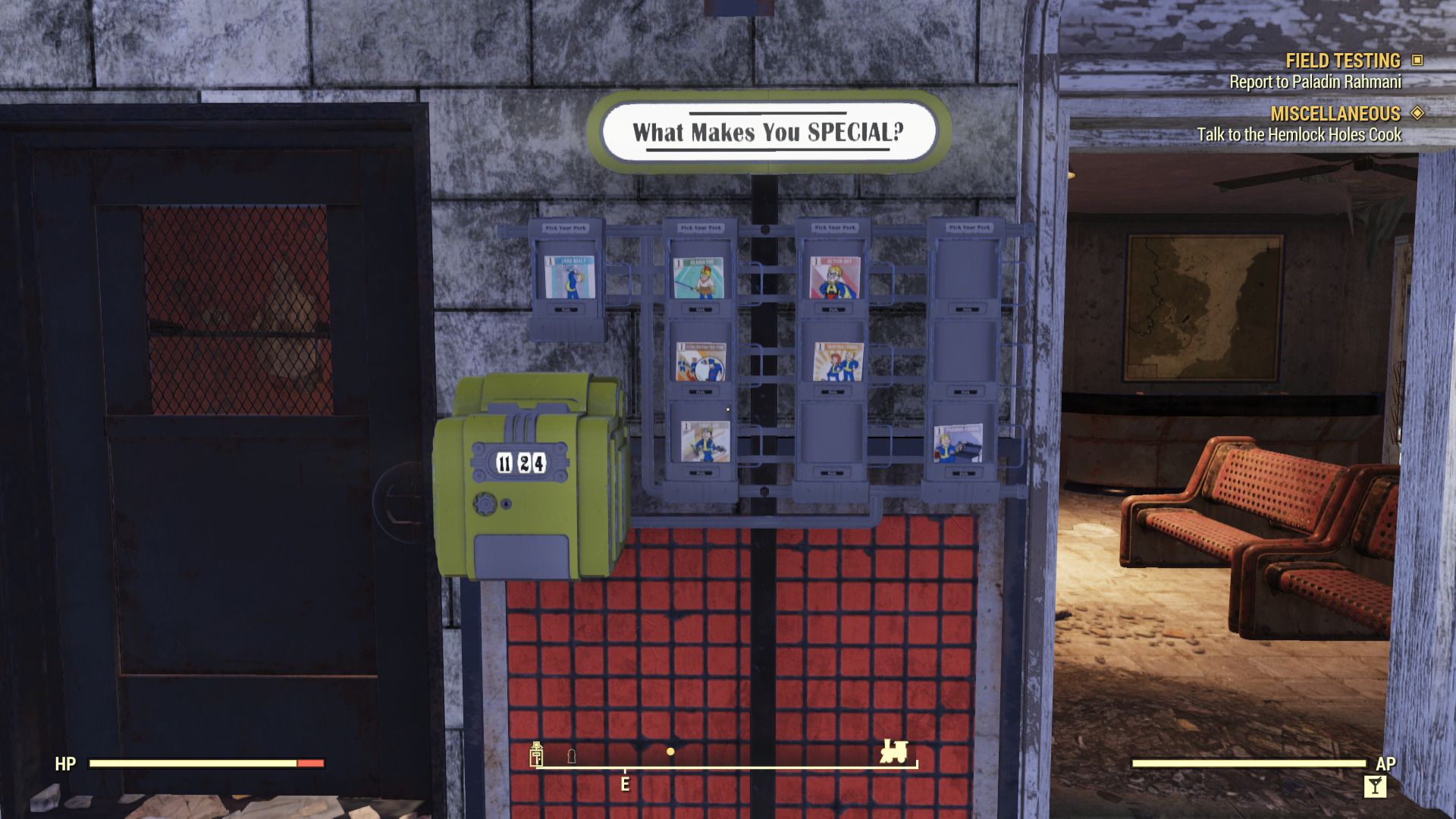 Image of a punch card machine in Fallout 76