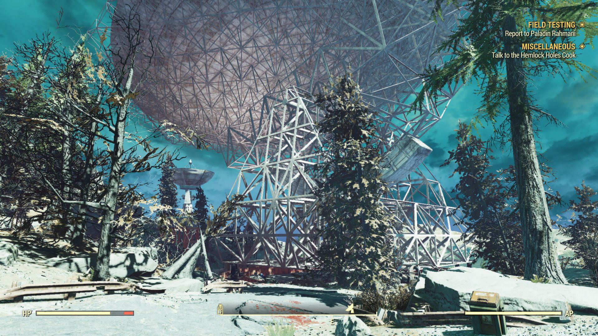 Fallout 76: How to Reach National Isolated Radio Array