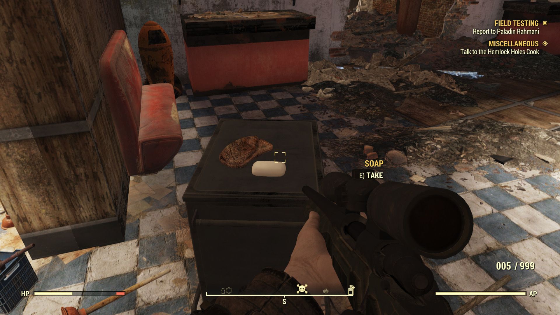 Fallout 76: Where to Find Soap