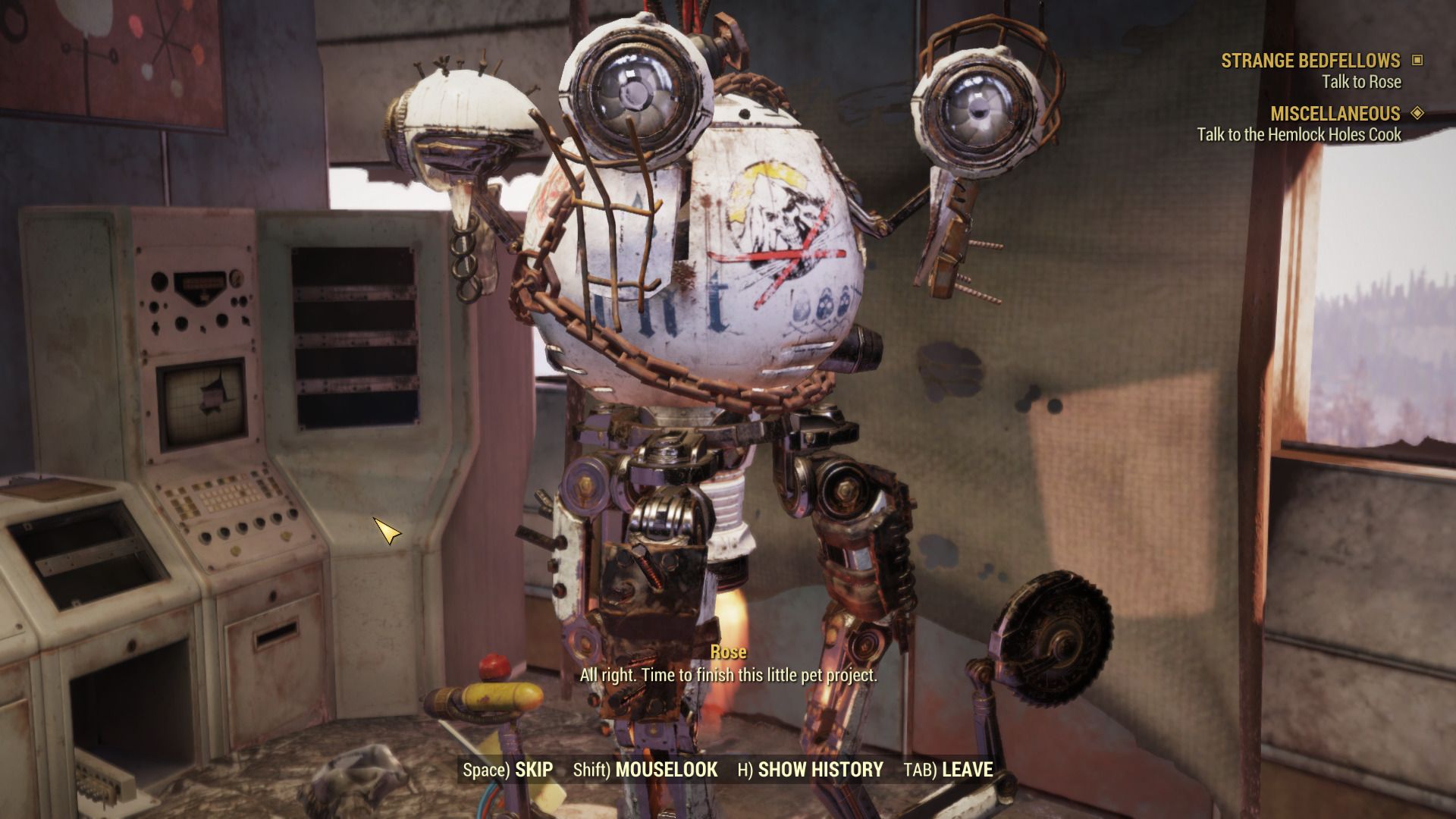 How to Complete Strange Bedfellows in Fallout 76