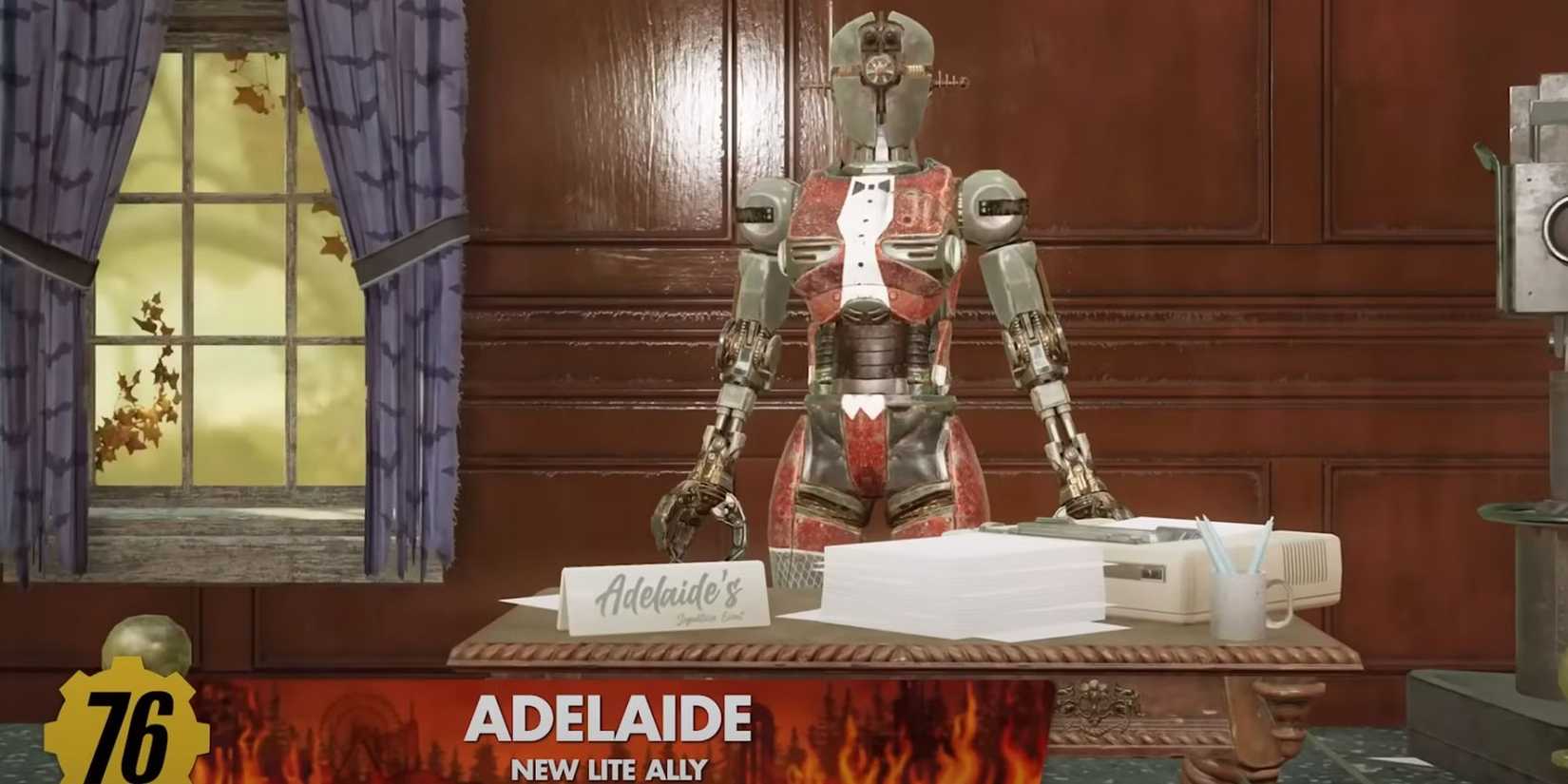 Fallout 76 Season 16 Adelaide New Lite Ally