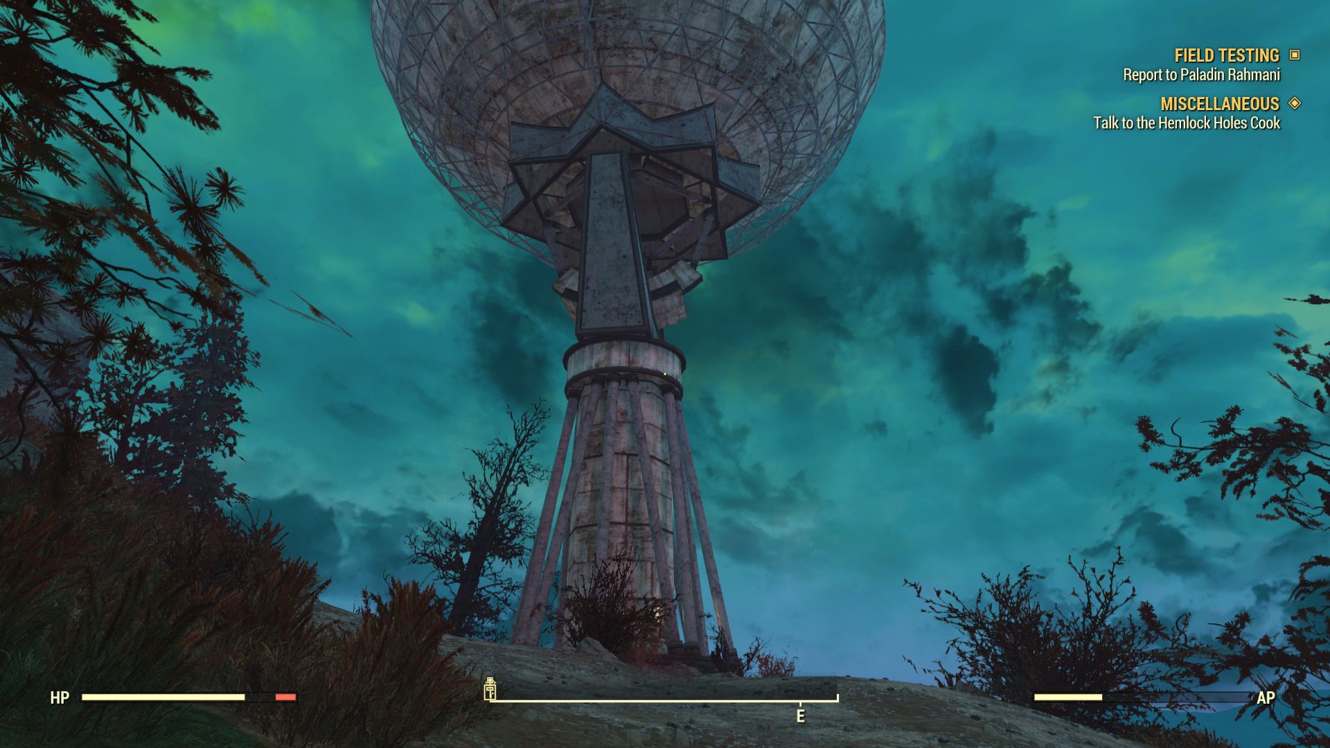 Fallout 76: How to Reach National Isolated Radio Array