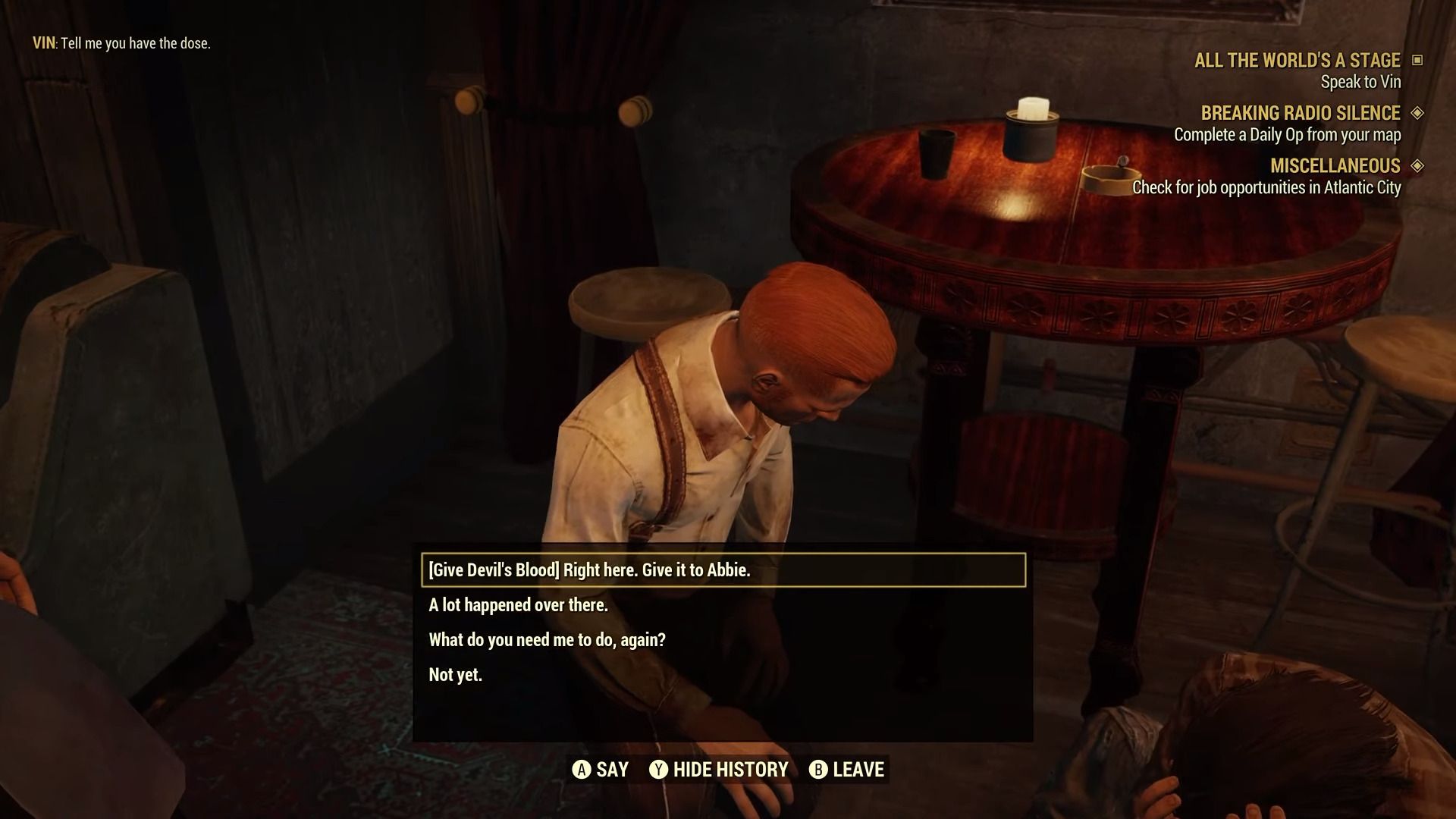 Fallout 76: All the World’s a Stage Quest Guide