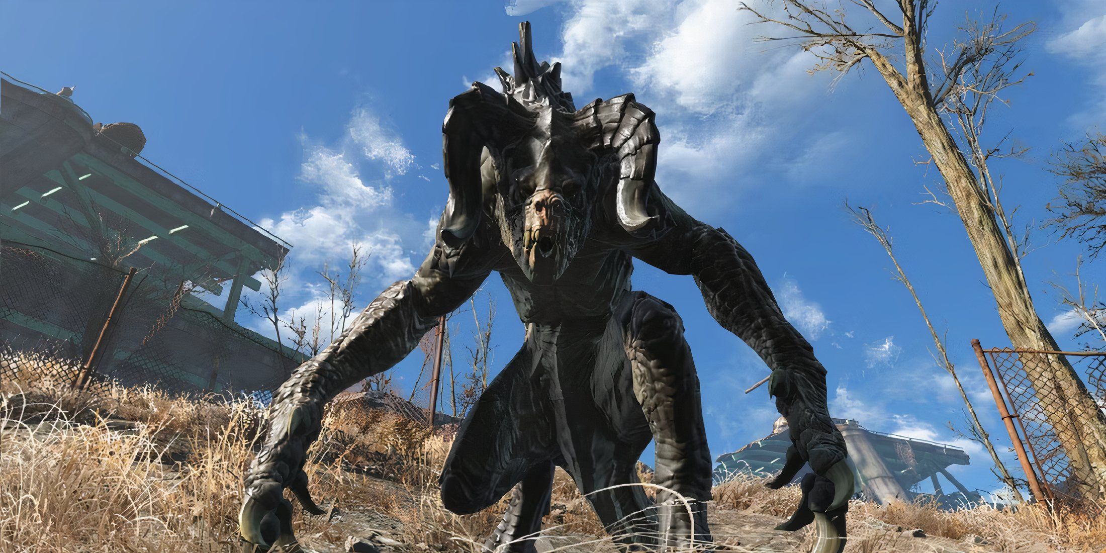 A Deathclaw in Fallout 4