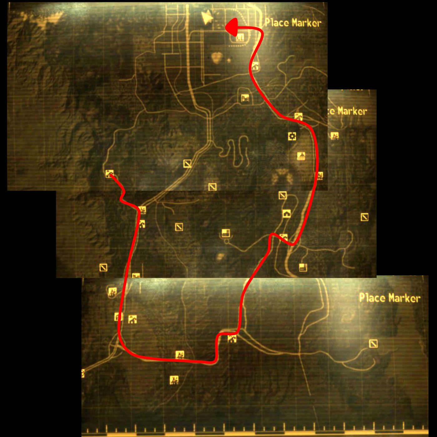 Fallout New Vegas Get To New Vegas Main Quest Route-1