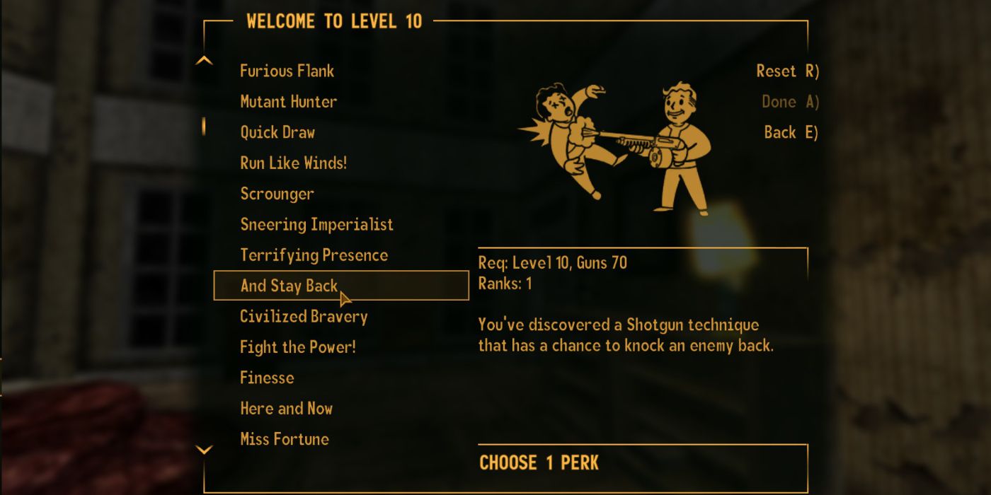 Fallout New Vegas Underrated Perks And Stay Back