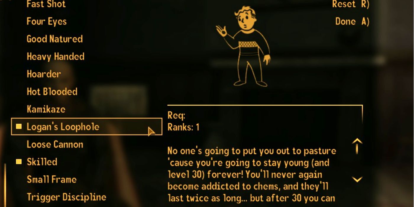 Fallout New Vegas Underrated Perks Logan's Loophole