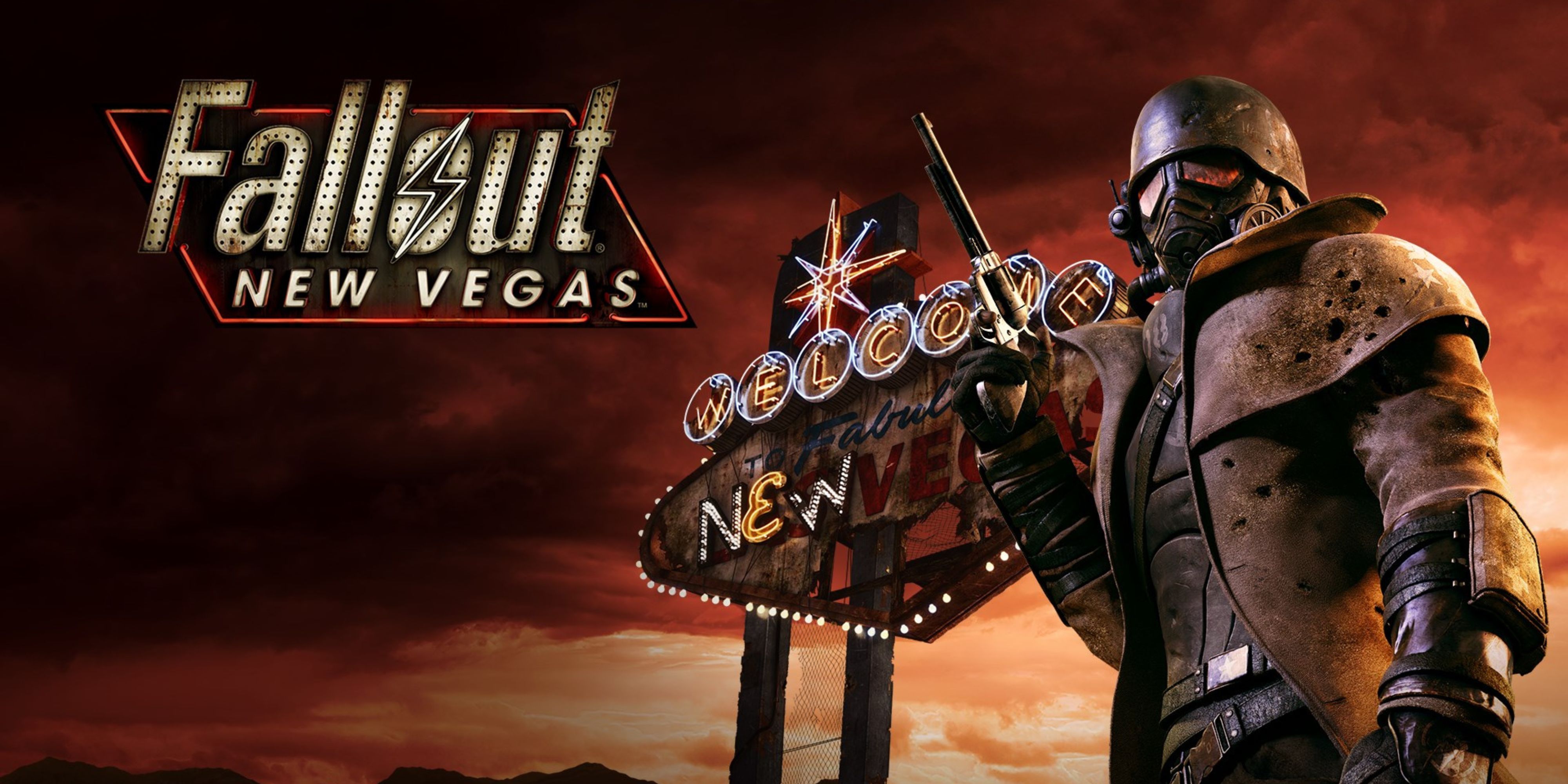 Fallout New Vegas with game title