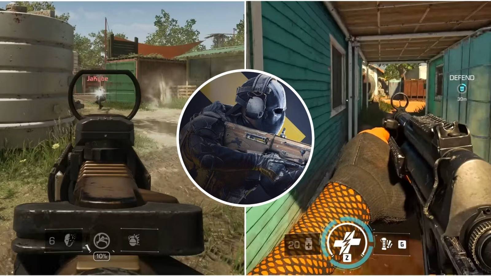 Featured image for XDefiant showcasing gameplay screenshots