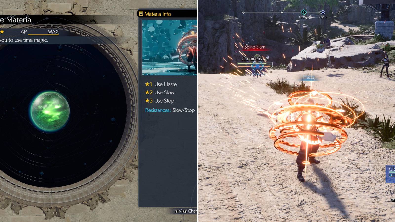 The Time Materia & Cloud Casting Haste 