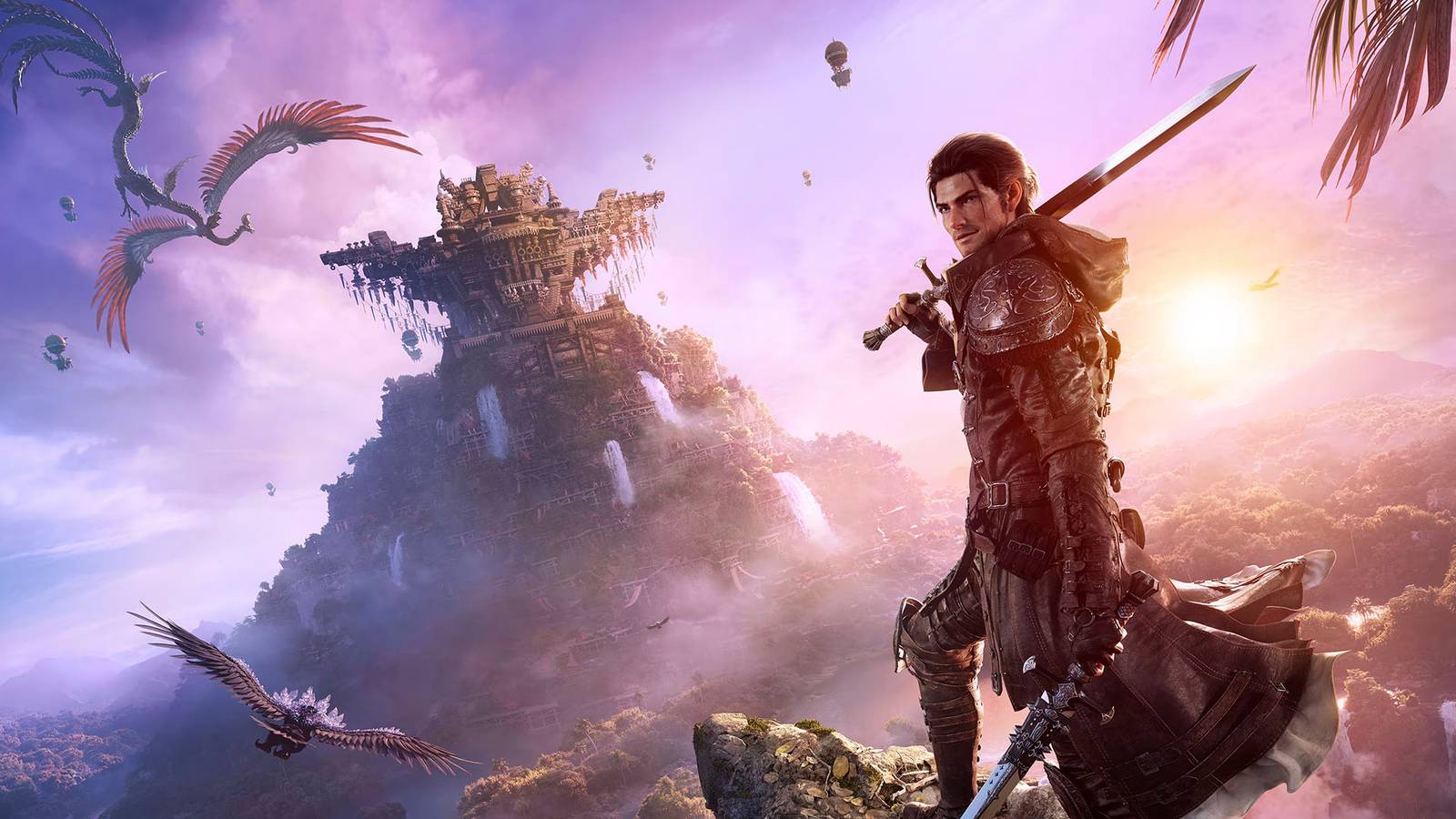 ff14 dawntrail key art