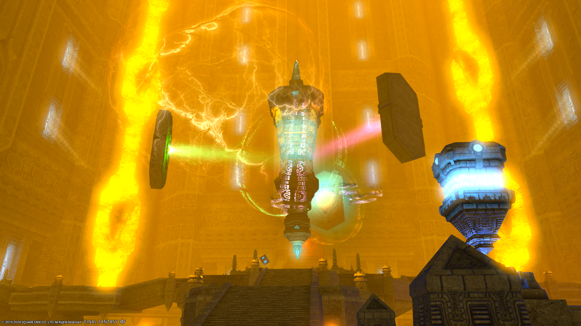 ff14 - location inside the crystal tower alliance raid