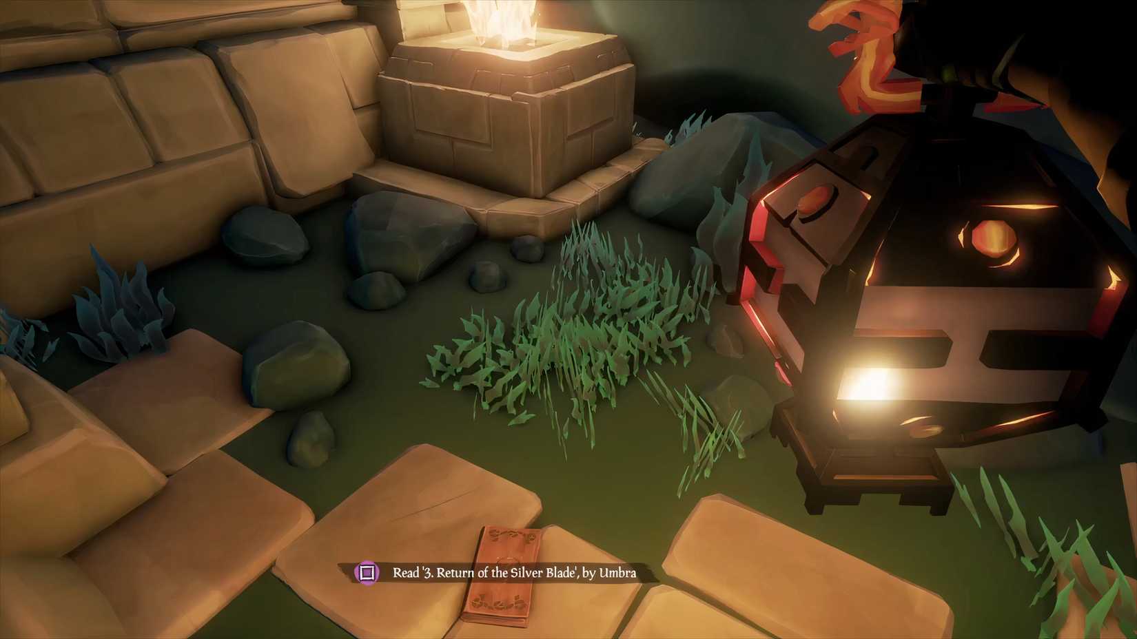 Fifth Journal in Shrine of Ancient Tears in Sea of Thieves