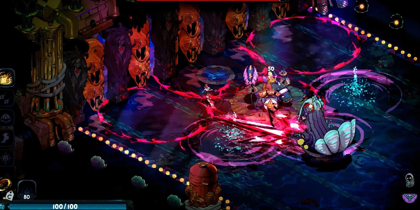 Fighting Scylla in Hades 2