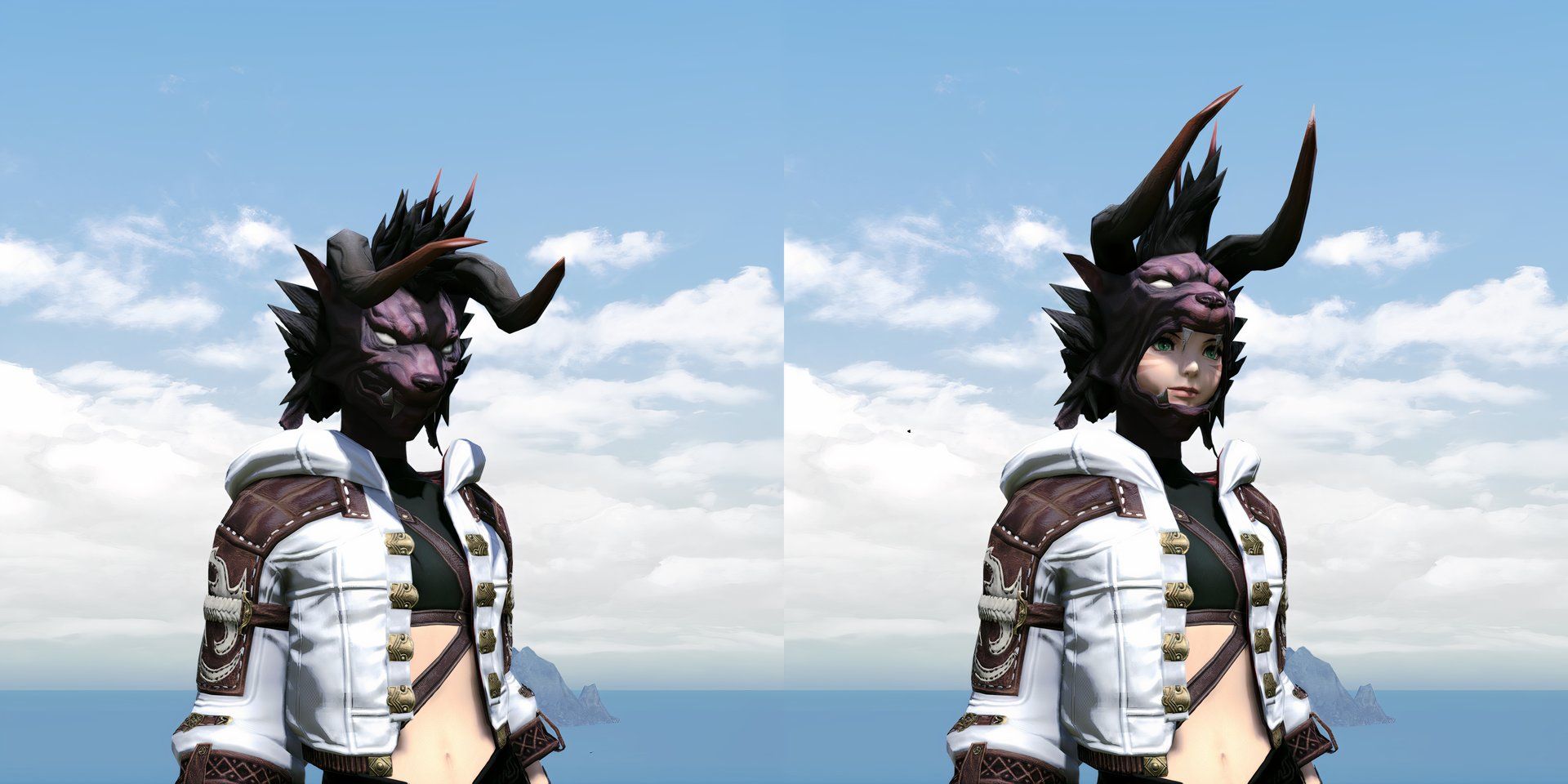 Final Fantasy 14 Behemoth Helm