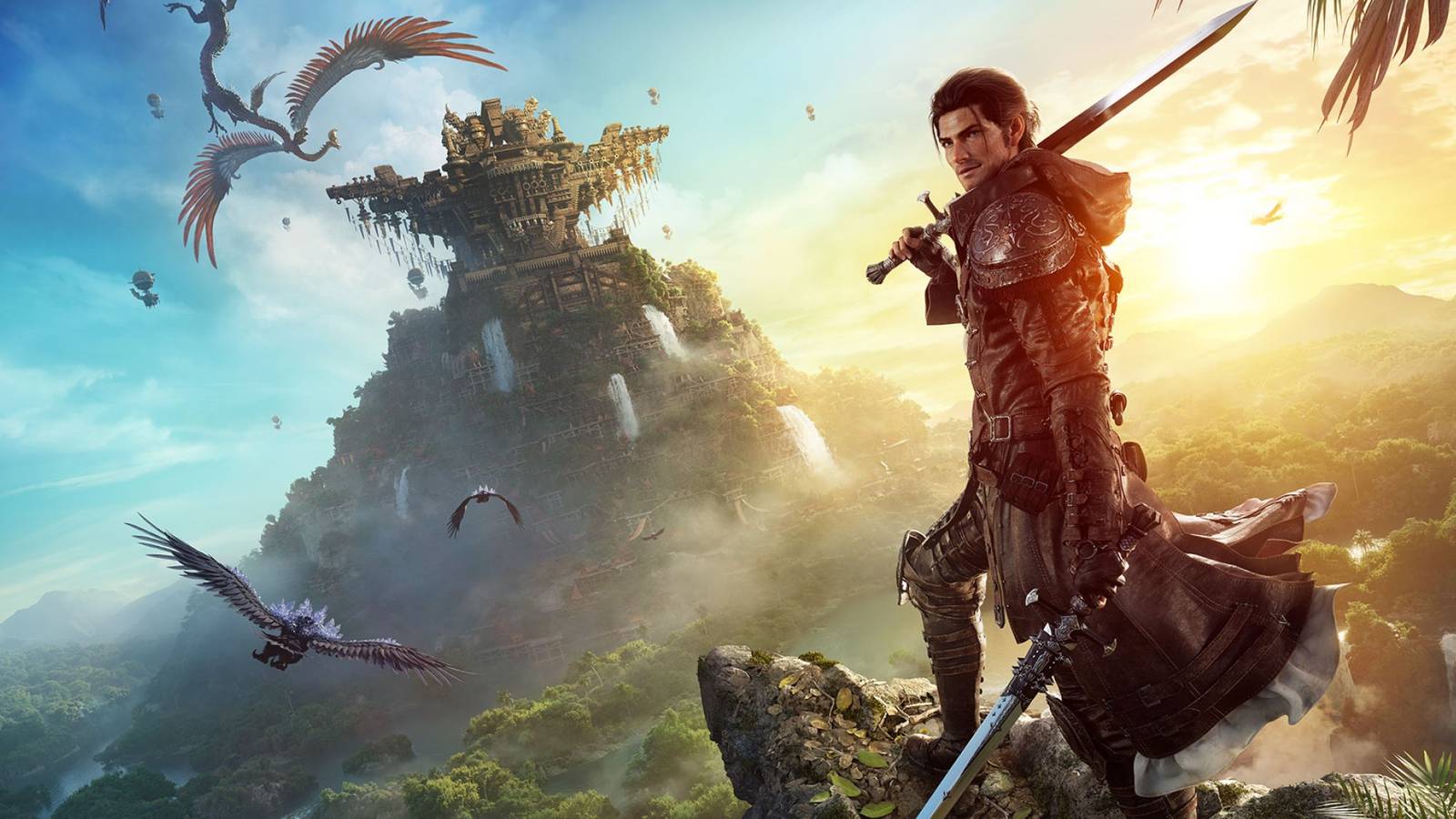 the key art for ffxiv dawntrail