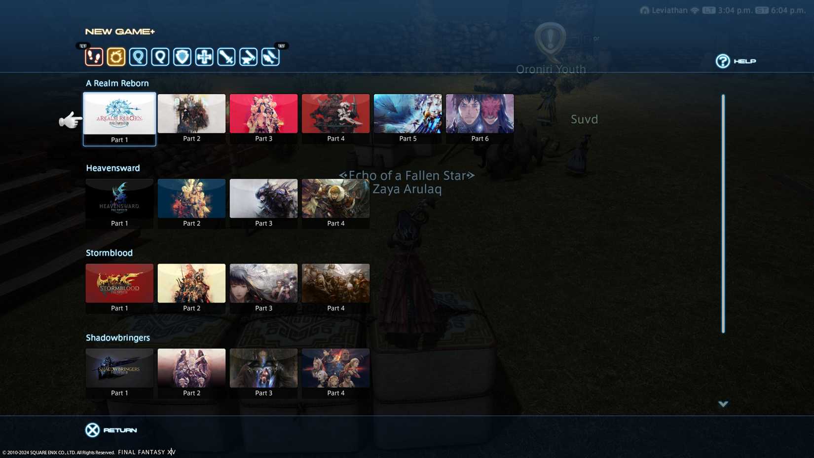 final fantasy 14 new game plus