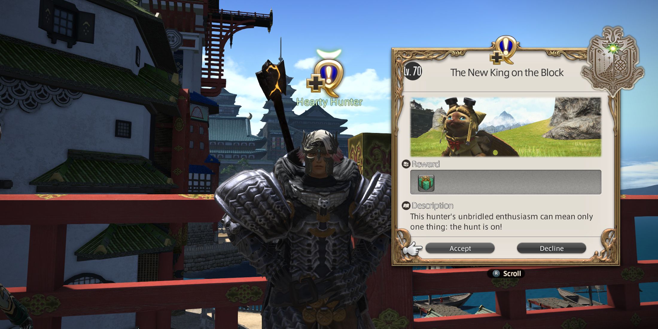 final fantasy 14 new king on the block