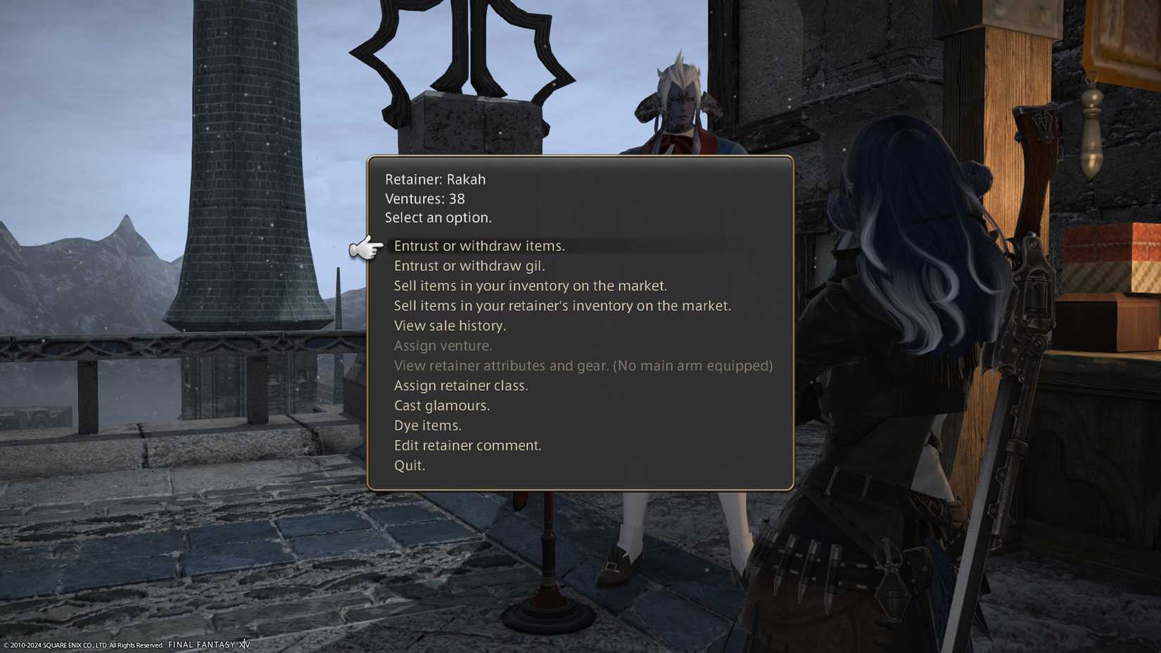 final fantasy 14 retainer uses