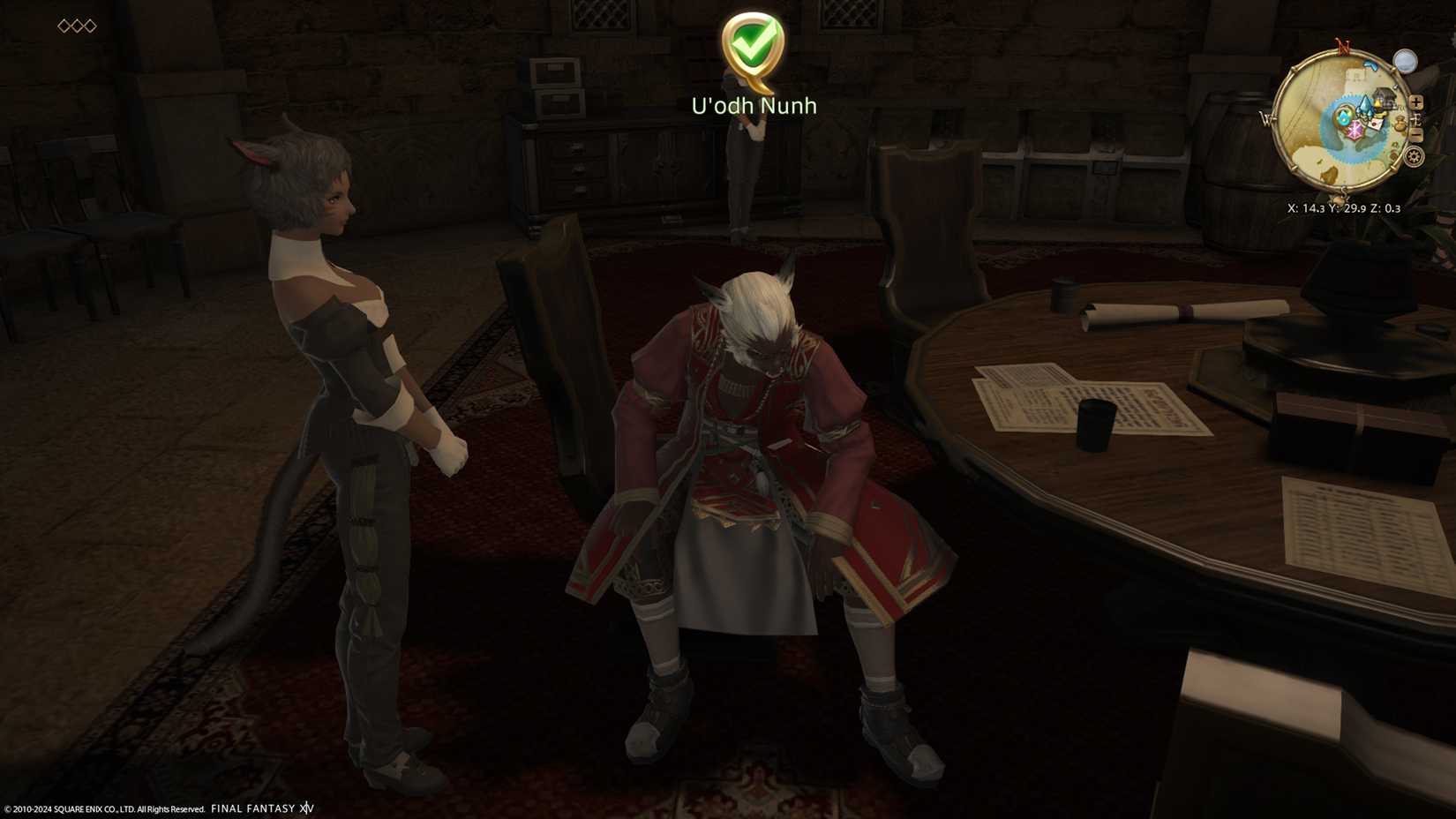 final fantasy 14 u'odh nunh