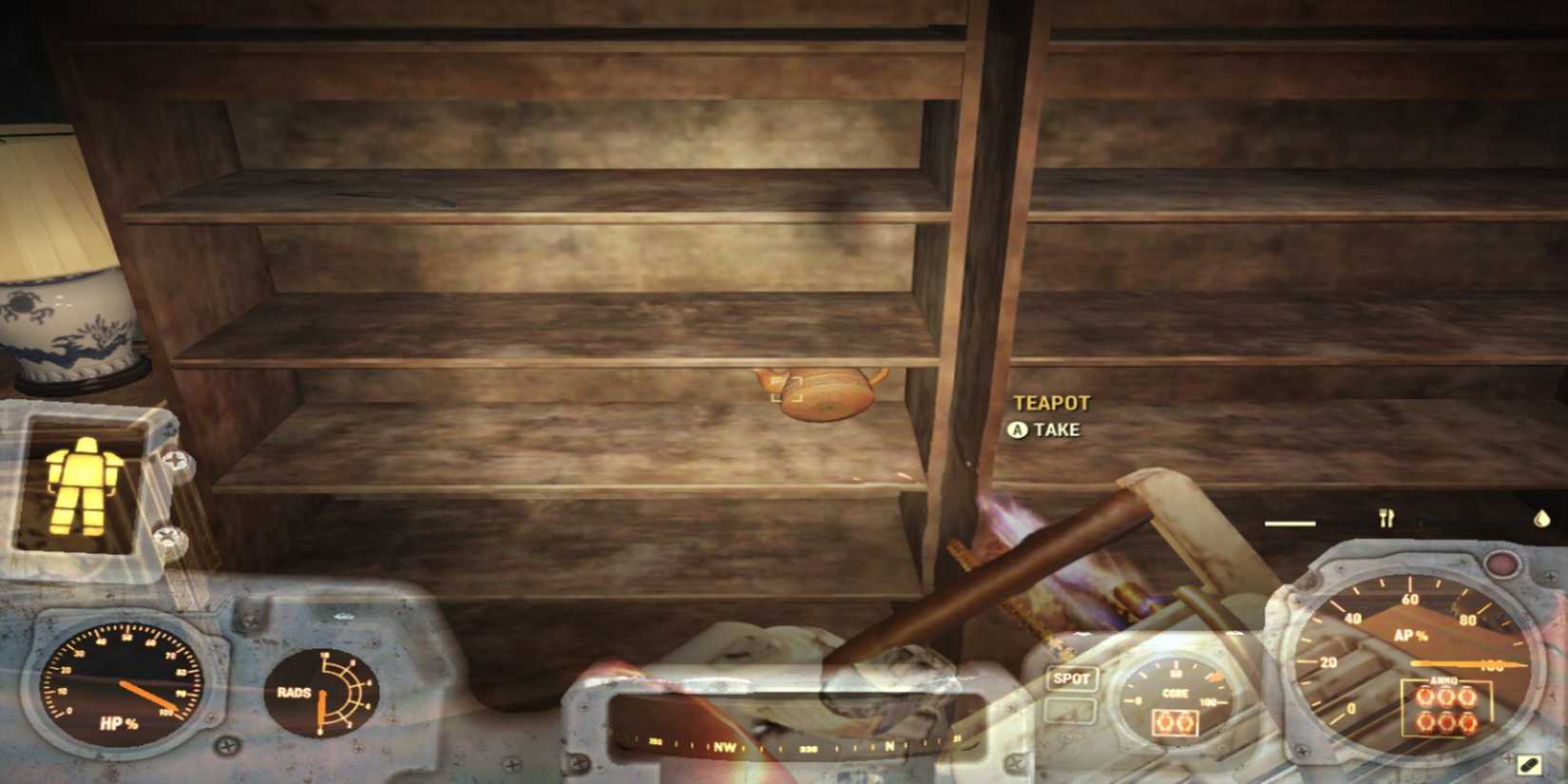 Finding a Teapot at Appalachian Antiques in Fallout 76