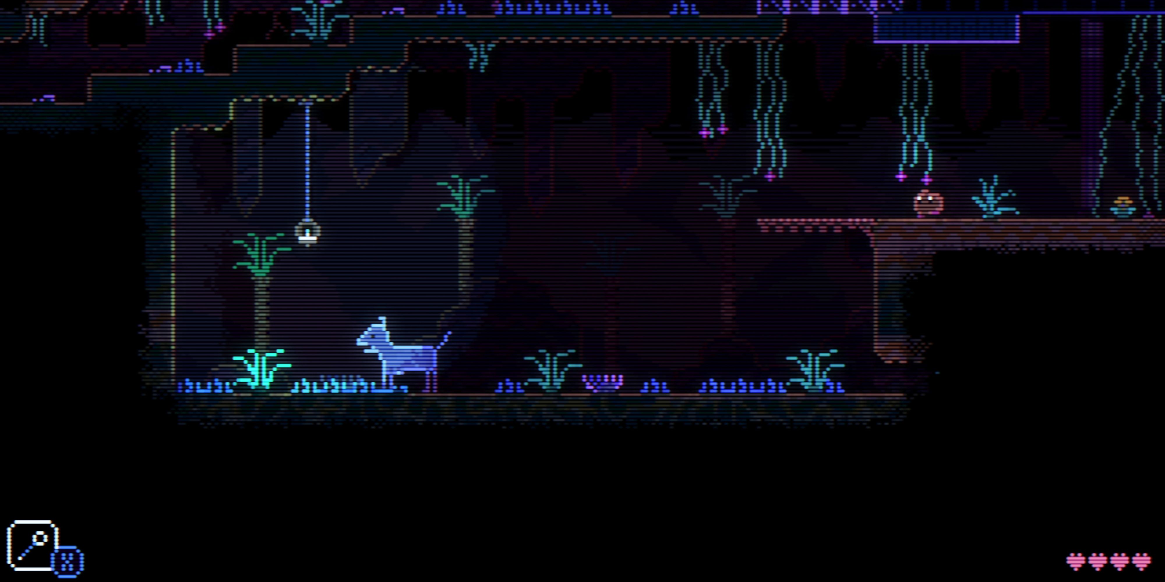 first blue dog room in animal well