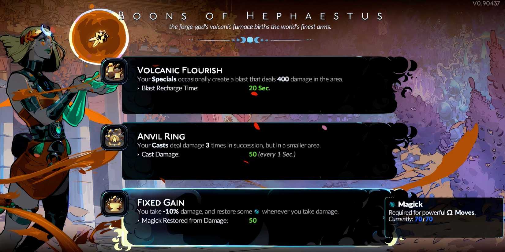 Fixed Gain in Hades 2