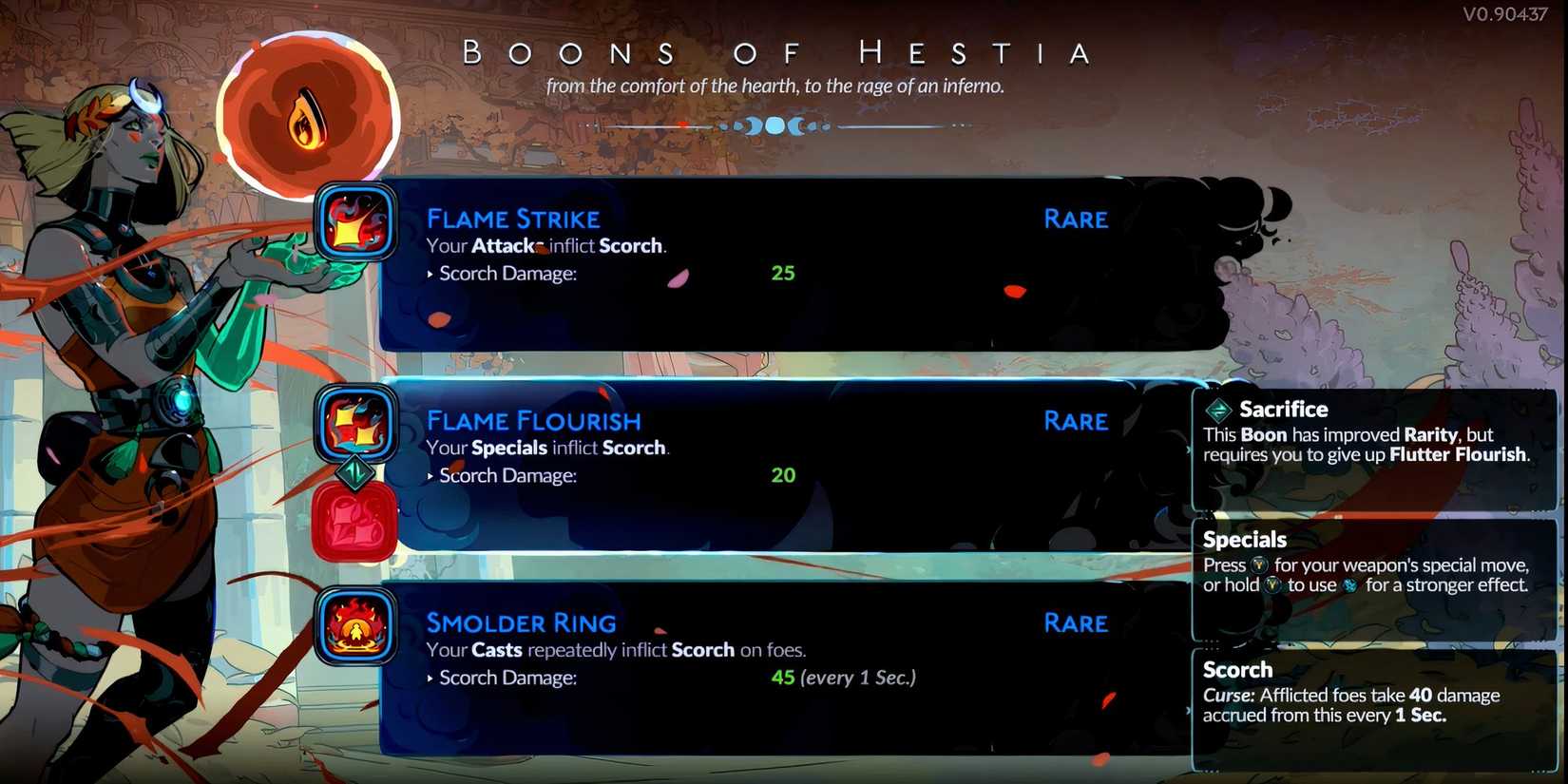 Flame Flourish in Hades 2