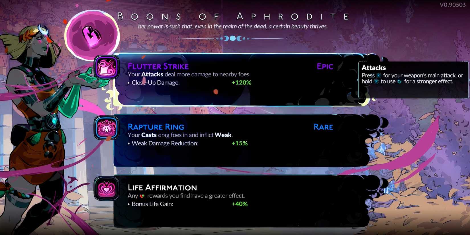 Flutter Strike in Hades 2