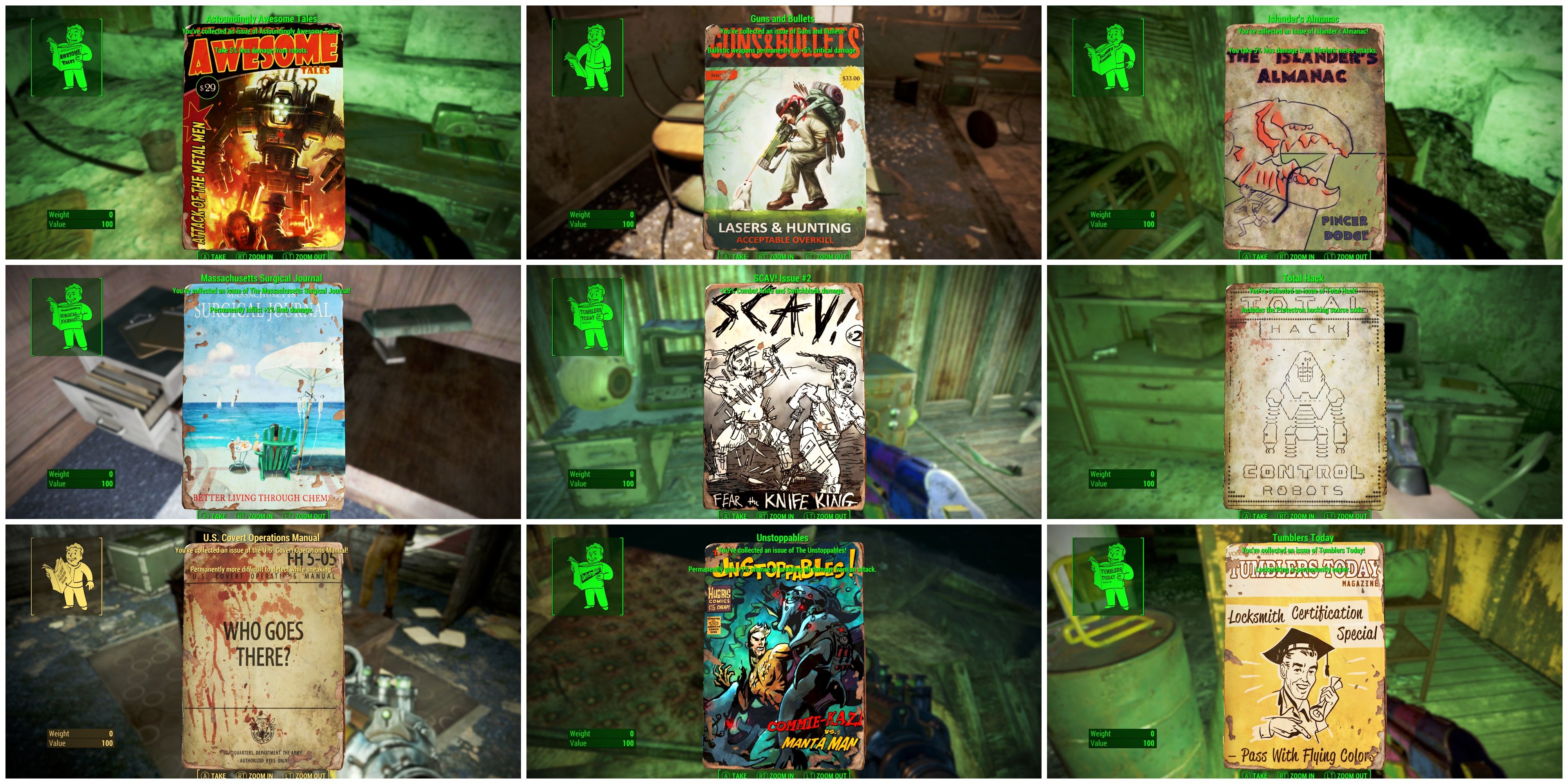 fallout 4 limb damage magazine