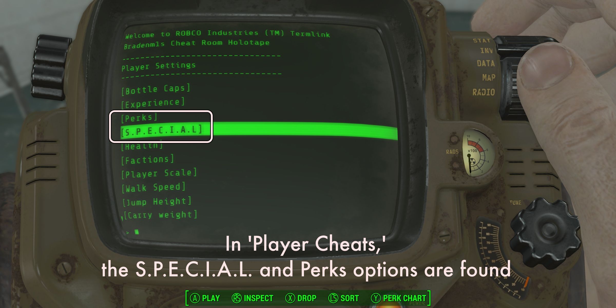 Respeccing in Fallout 4 Explained