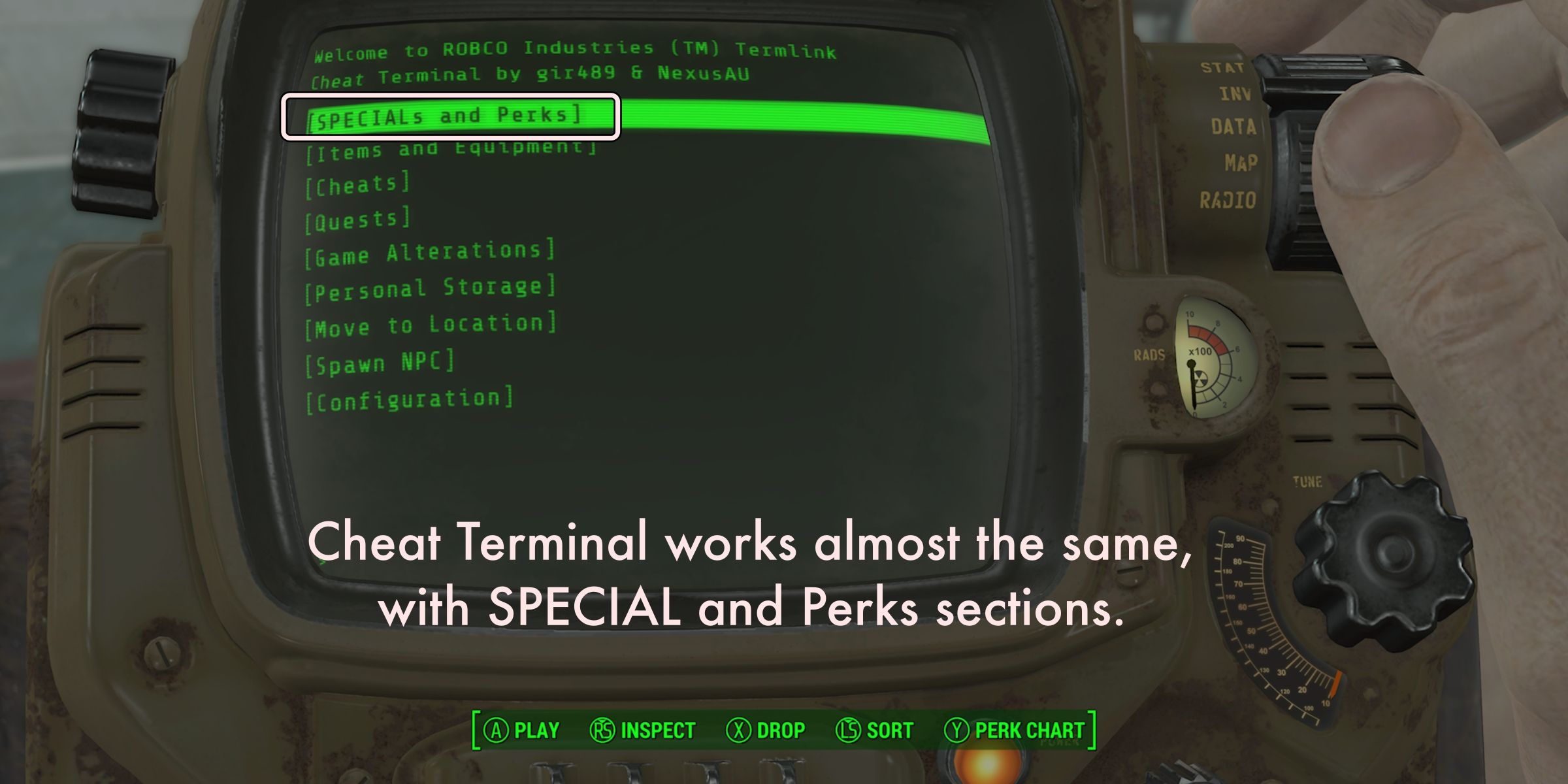 Respeccing in Fallout 4, Explained
