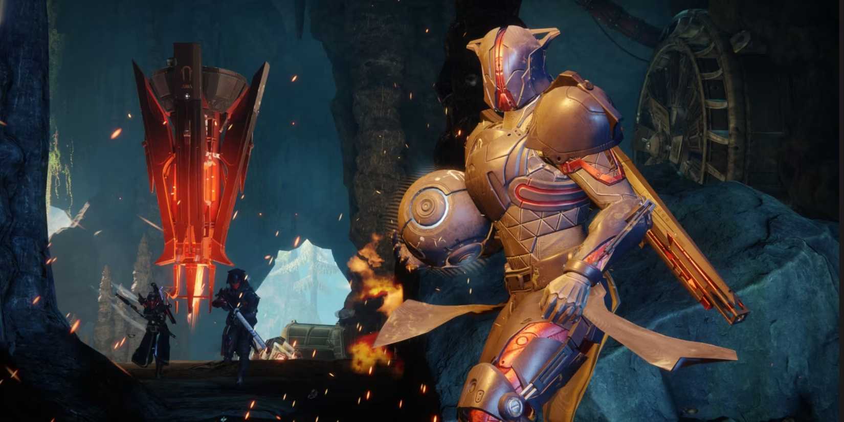 Guardian holding battery in Forge activity