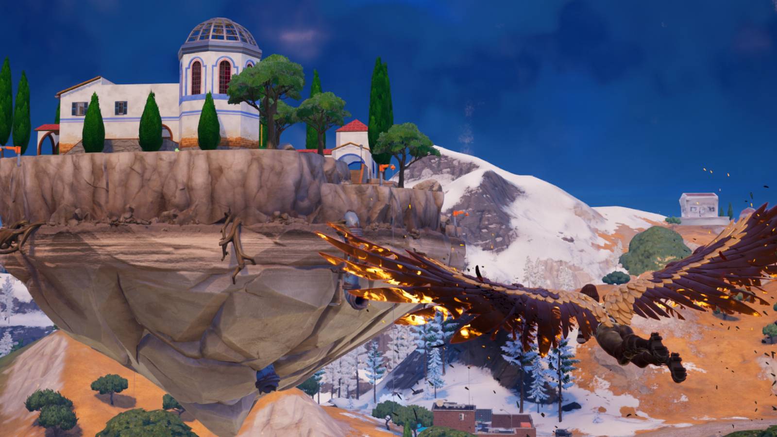 flying onto a loot island in chapter 5 season 2