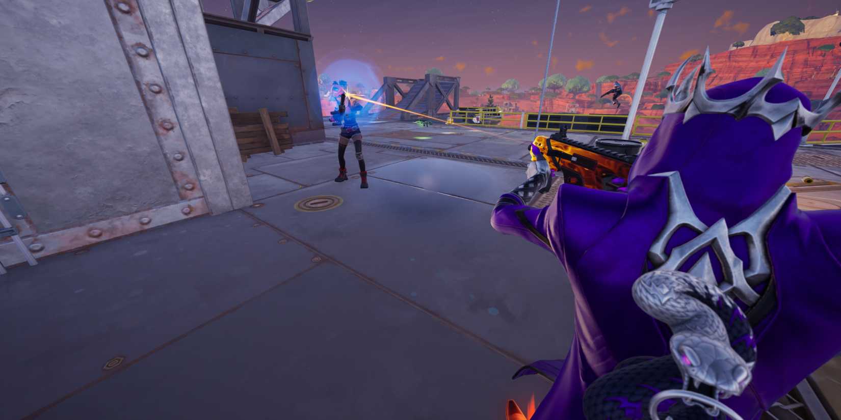 fortnite machinist defeat