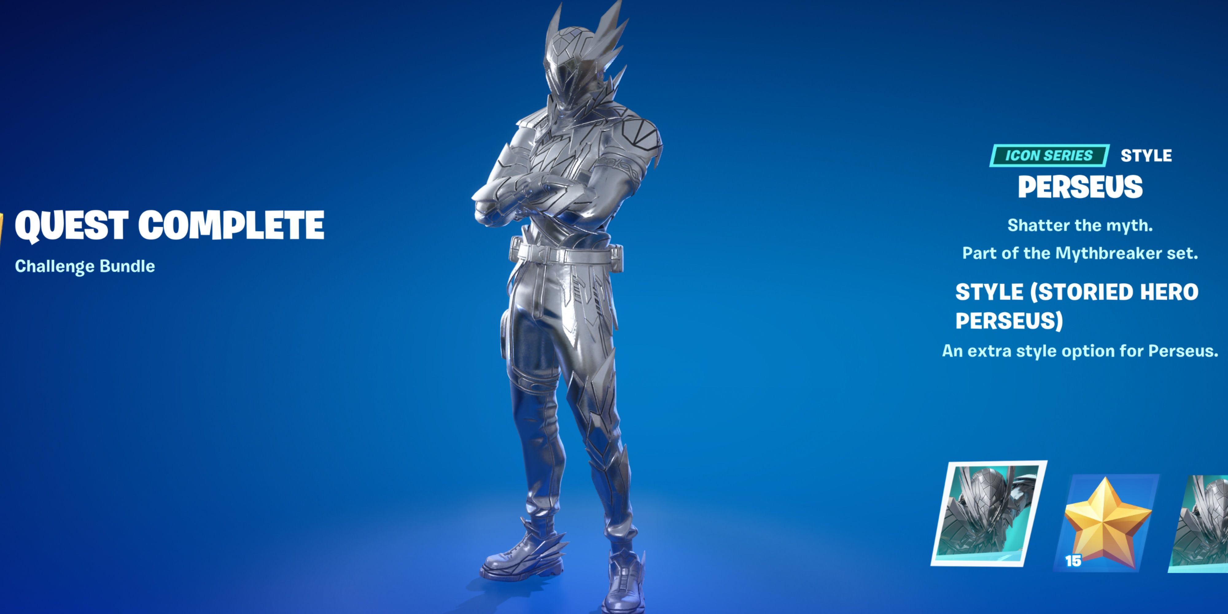 fortnite storied hero perseus