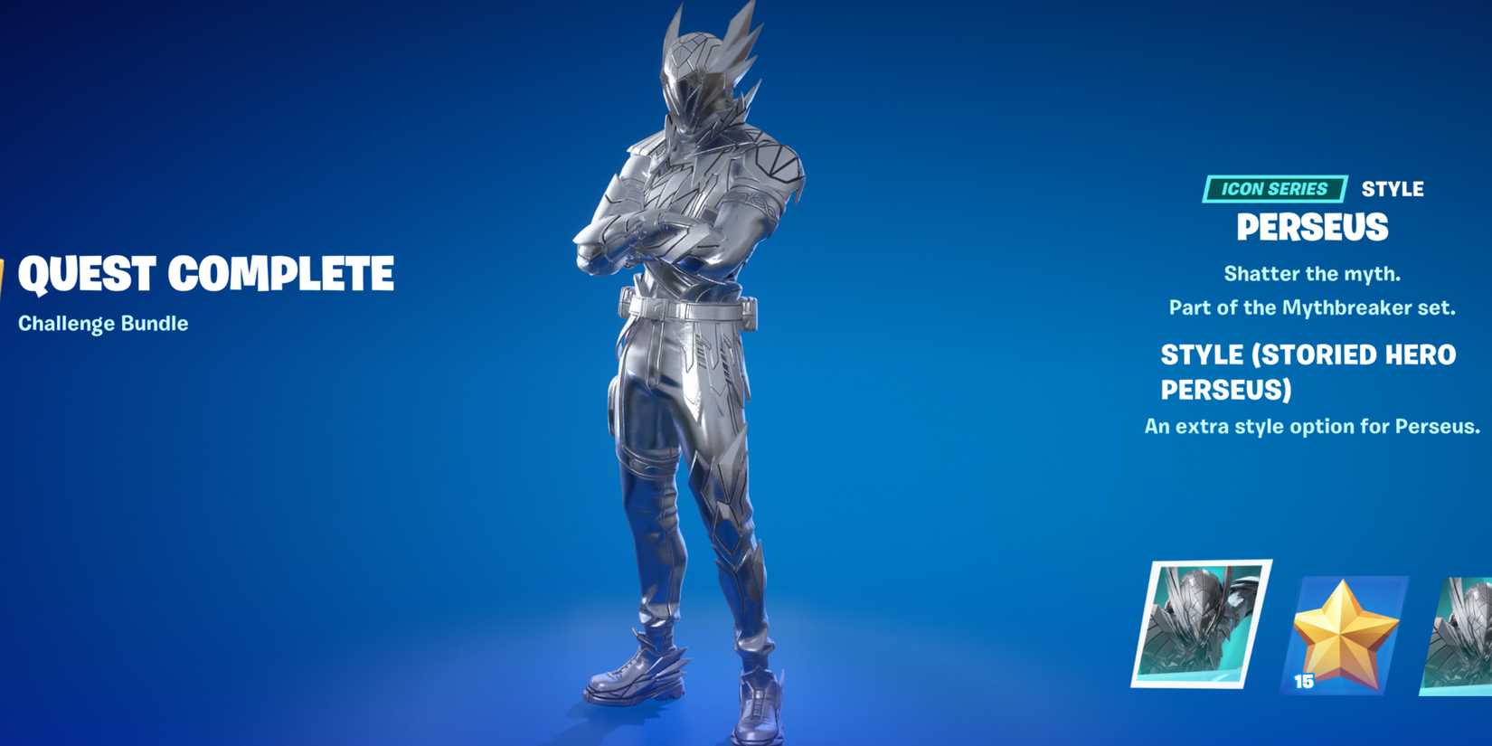 fortnite storied hero perseus