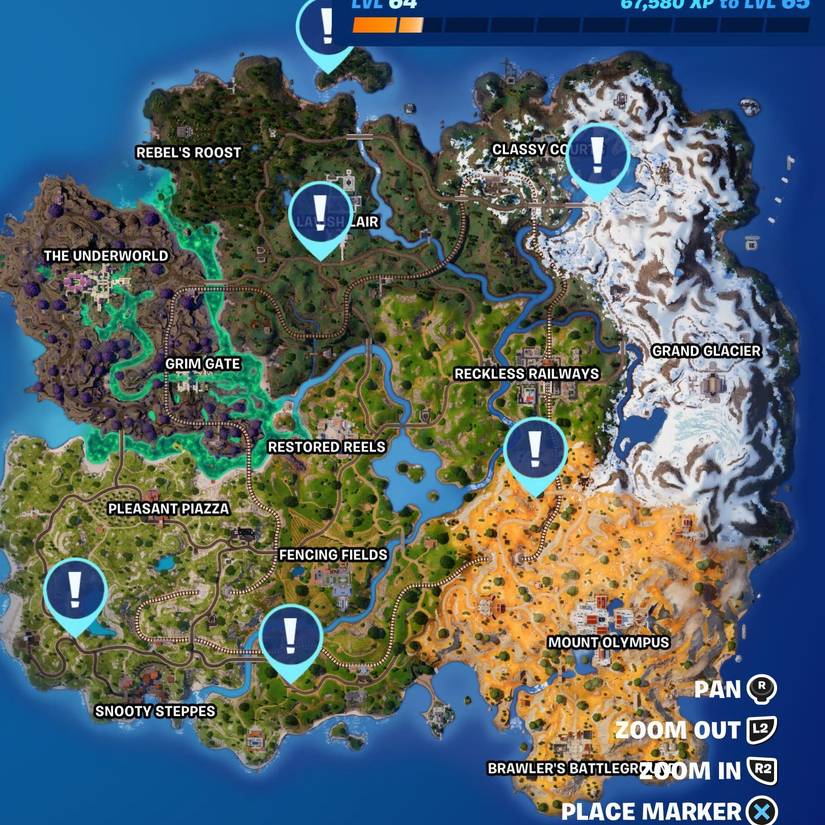 imperial patrols on fortnite map