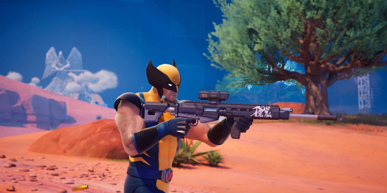 wolverine with the enforcer ar