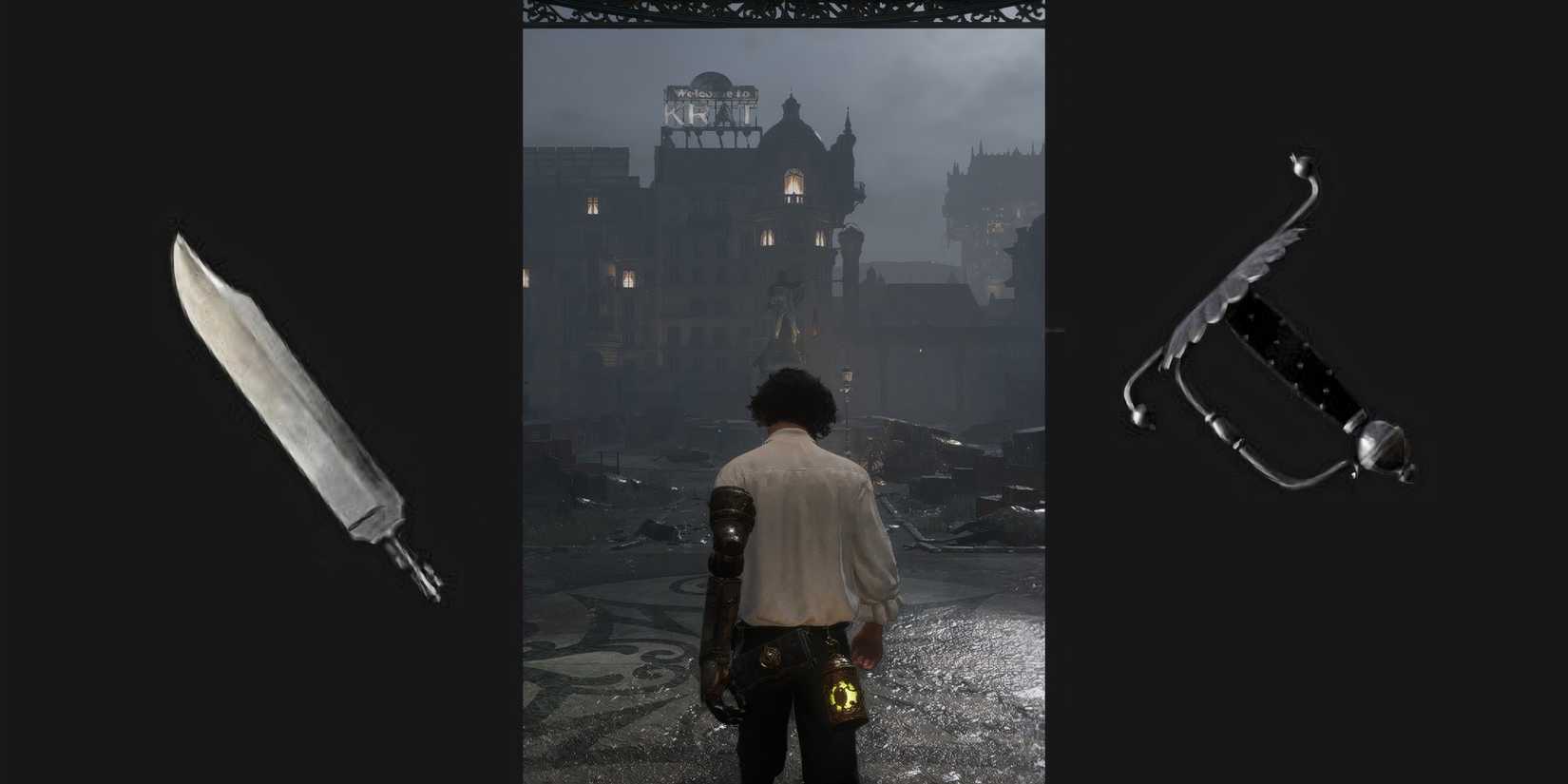 Tyrant Dagger's Blade and Wintry Rapier's Handle