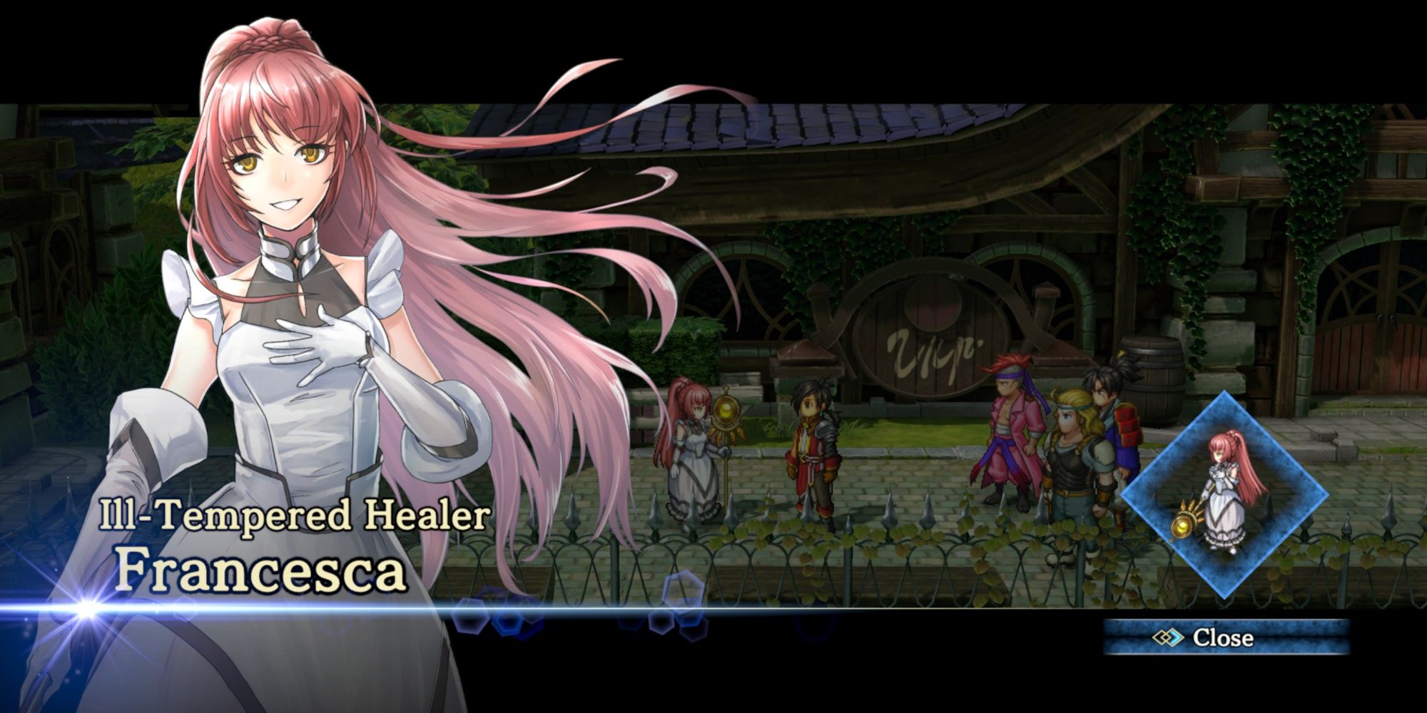 Francesca in Eiyuden Chronicle Hundred Heroes