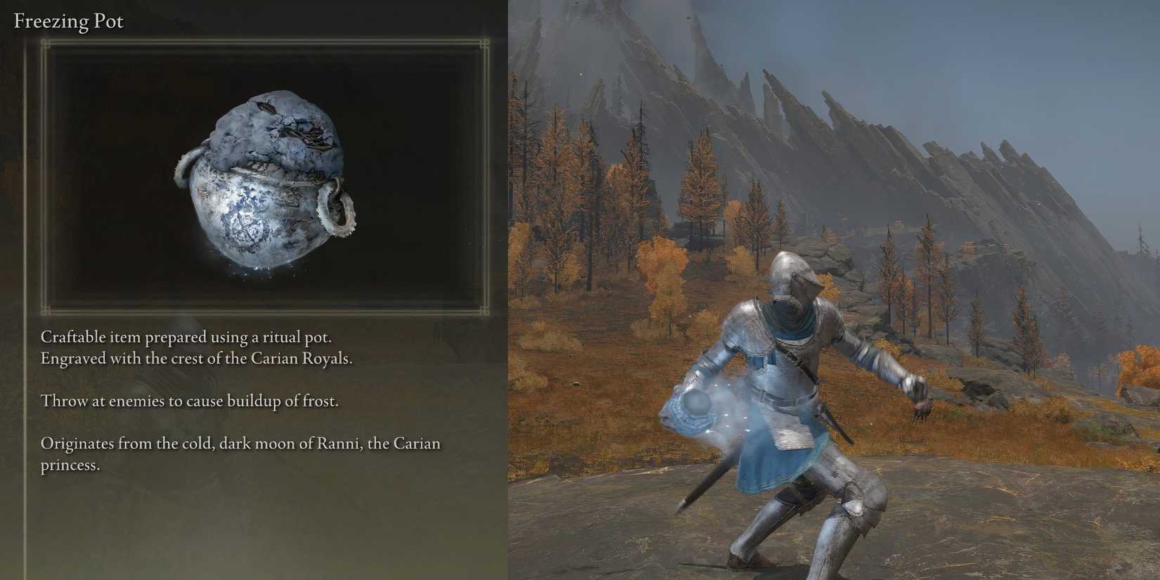 freezing pot elden ring