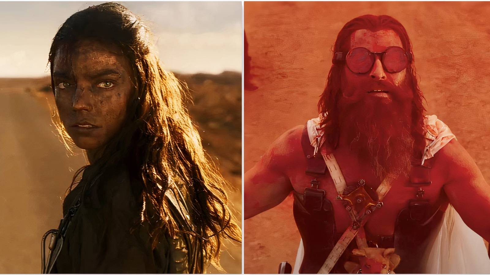 Furiosa and Dementus in Furiosa A Mad Max Saga