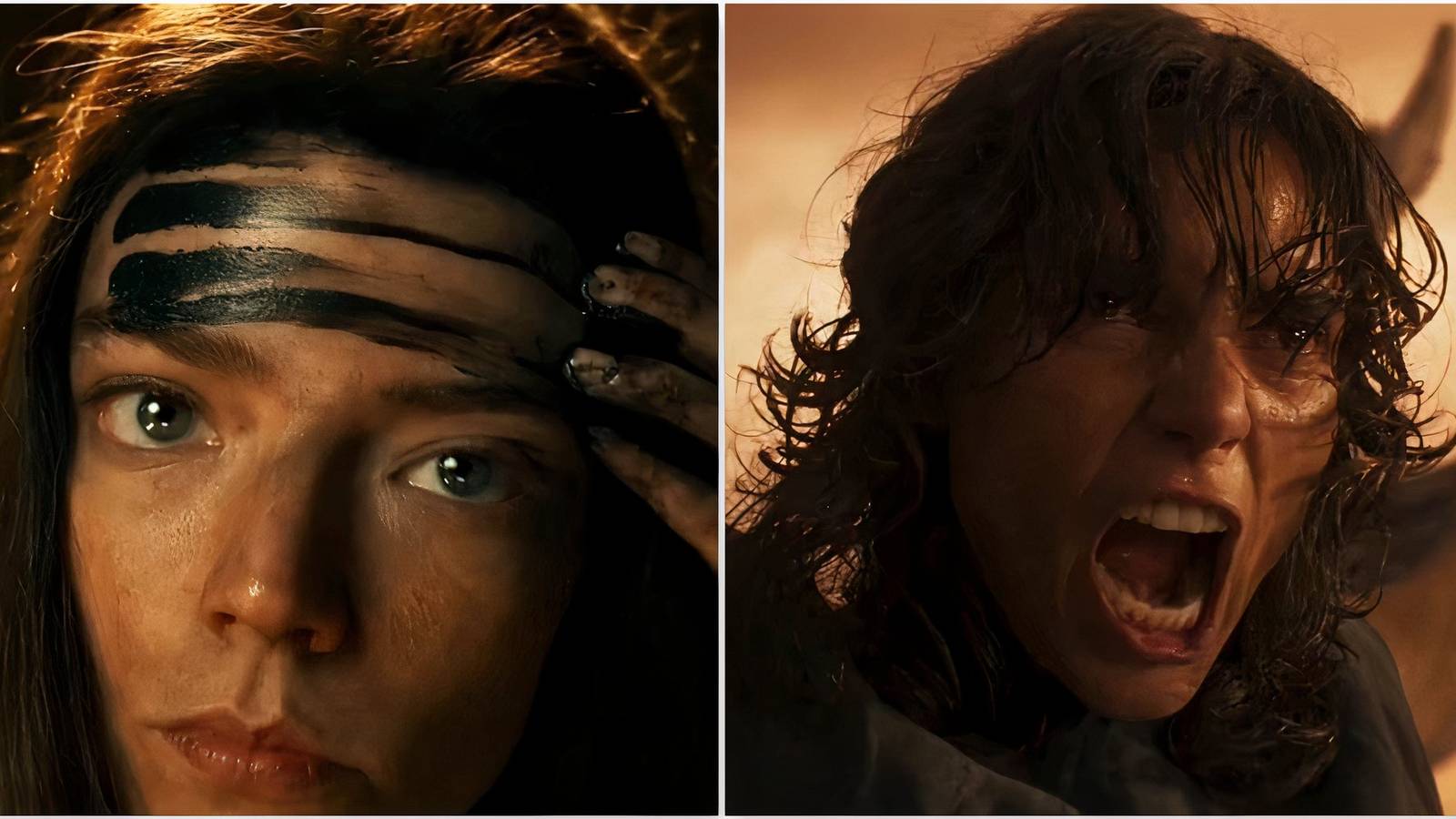 Furiosa and Mary Jabassa in Furiosa A Mad Max Saga