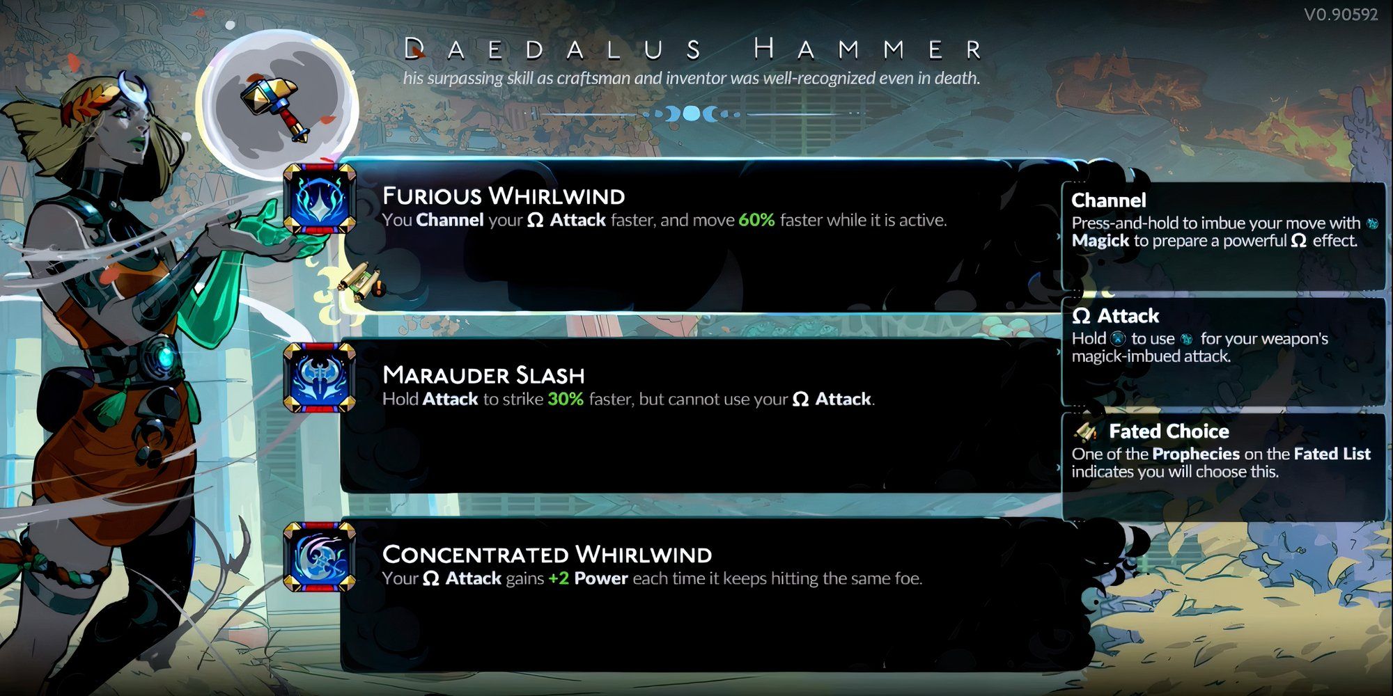 Furious Whirlwind in Hades 2