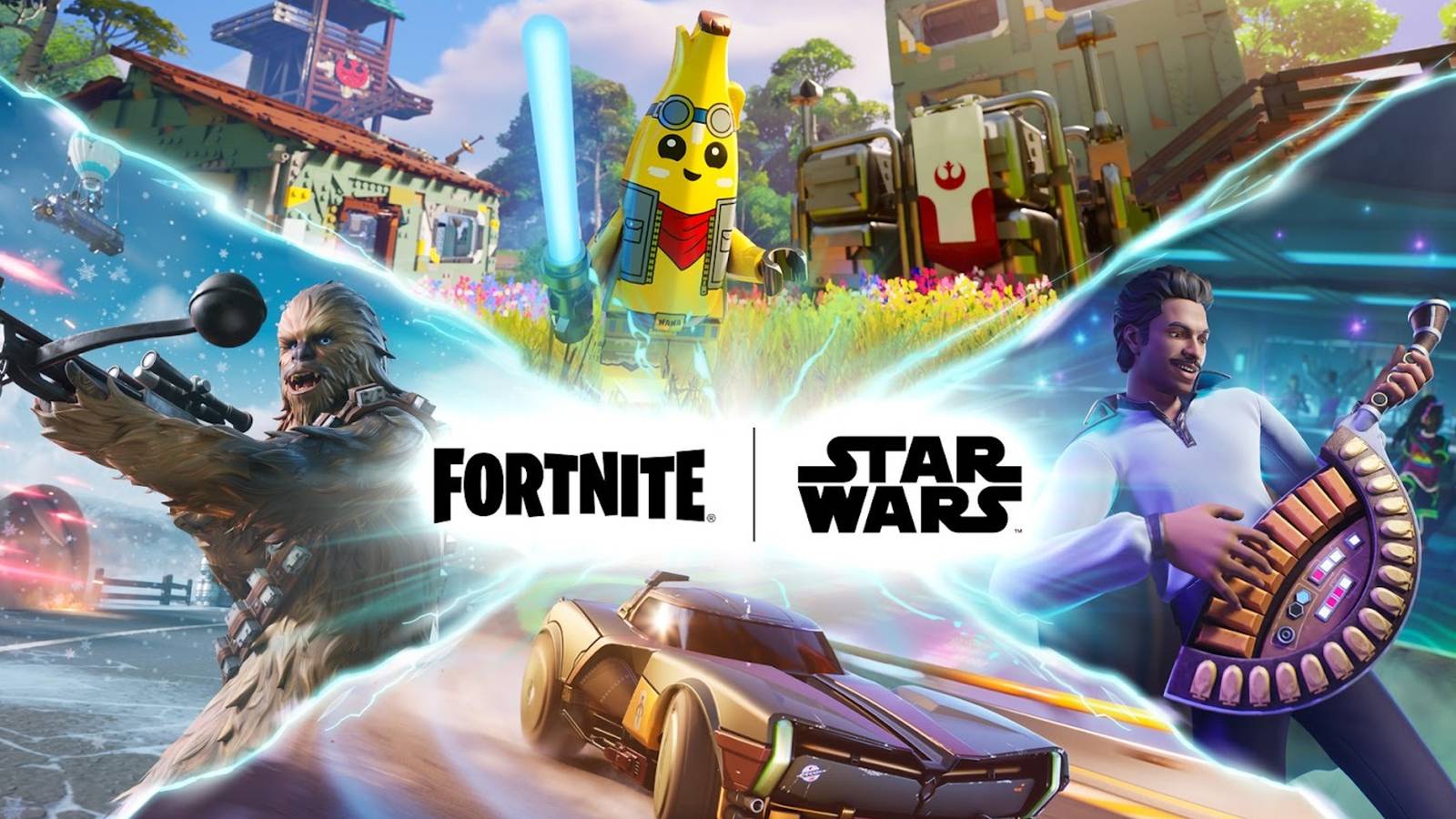 Galaxies Collide Loading Screen in Fortnite 