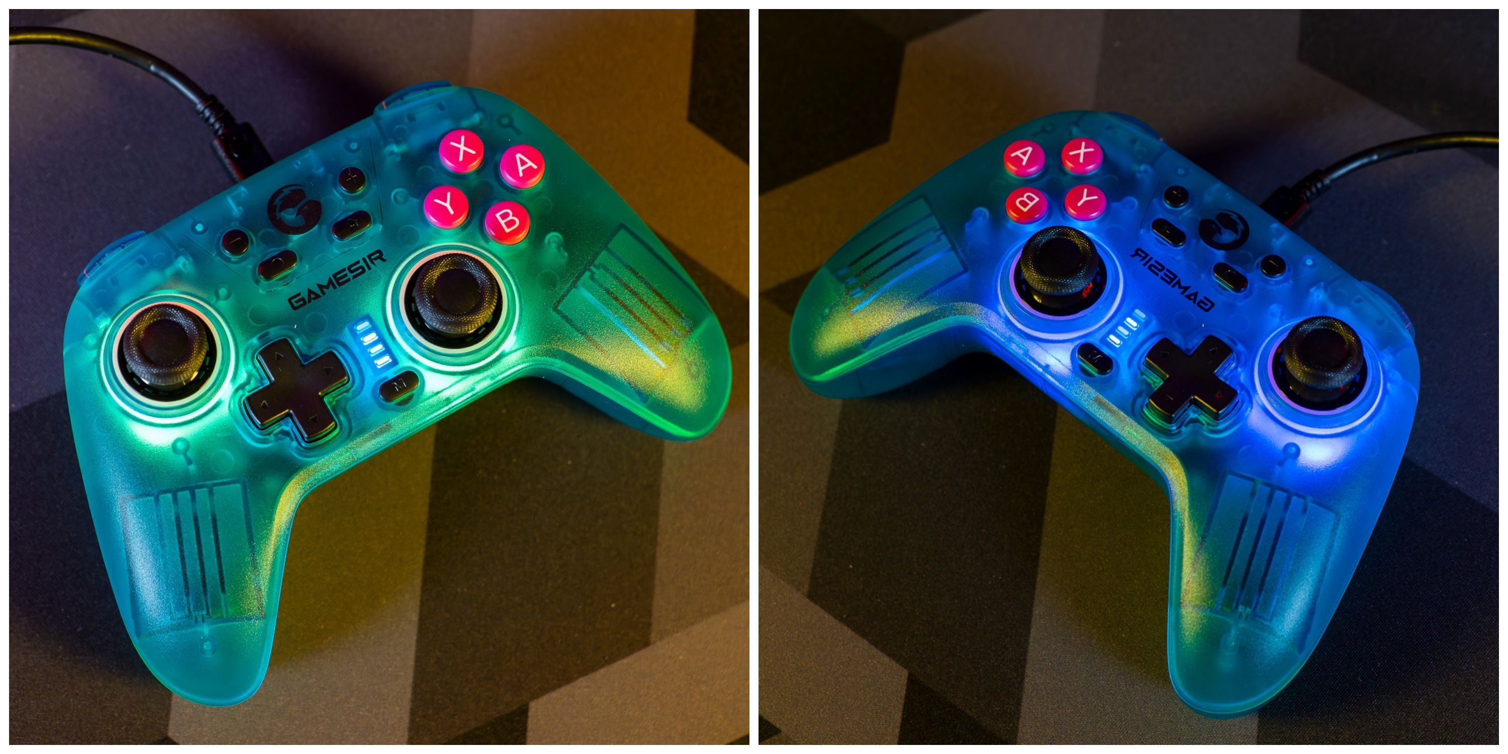 gamesir nova design and lighting