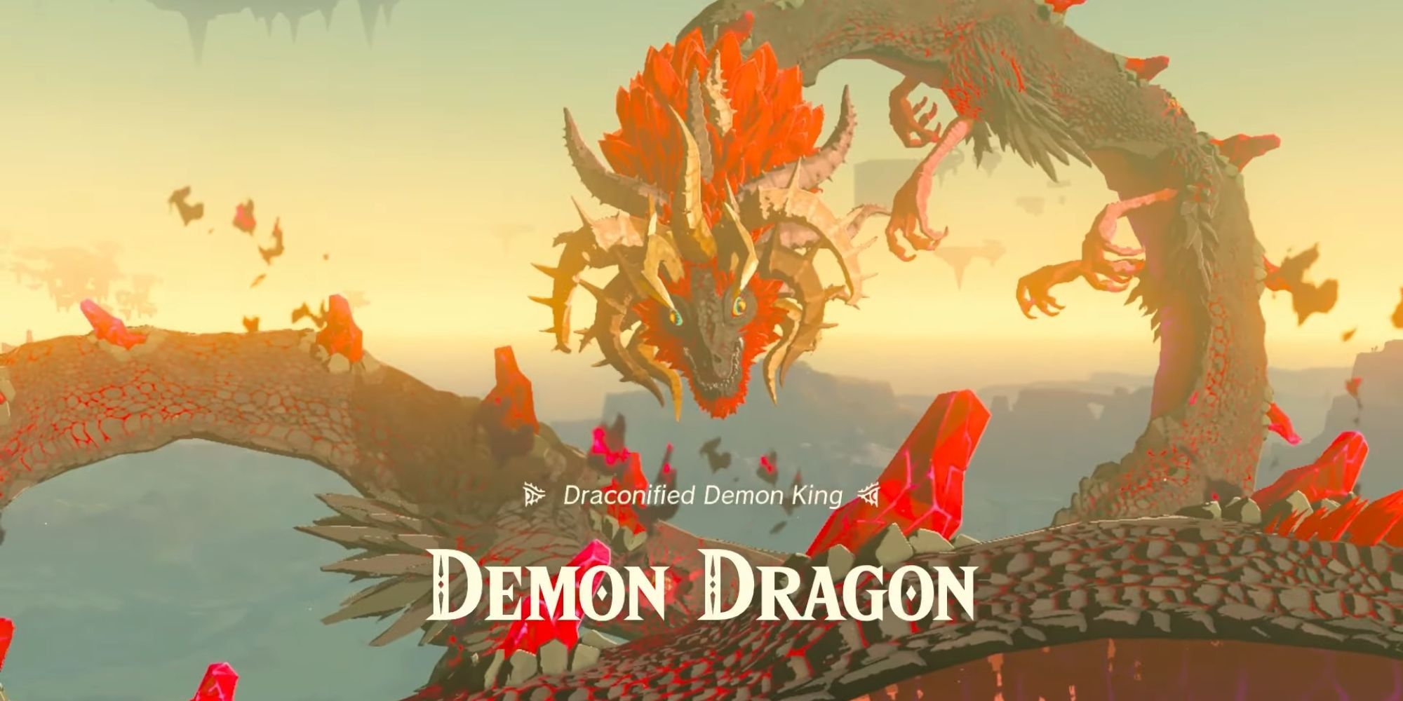 Ganondorf's Demon Dragon form in The Legend of Zelda: Tears of the Kingdom.