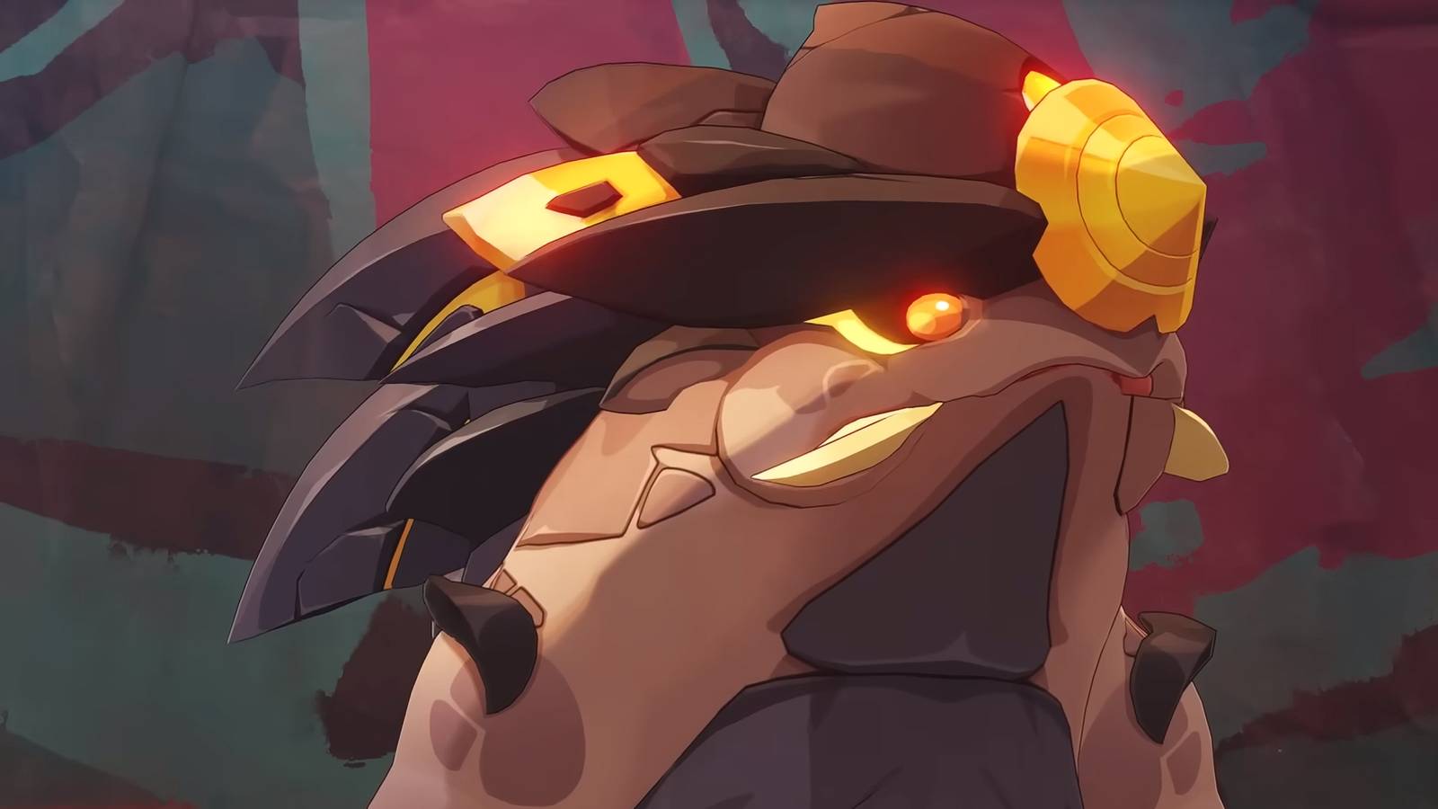 A screenshot of one of the new mounts from Genshin Impact's Natlan teaser.